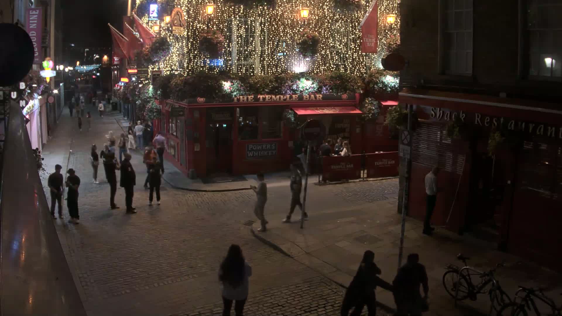 South Dublin , 45 Temple Bar Street Live Cam - Dublin,Eastern and Midland, Leinster, Ireland 