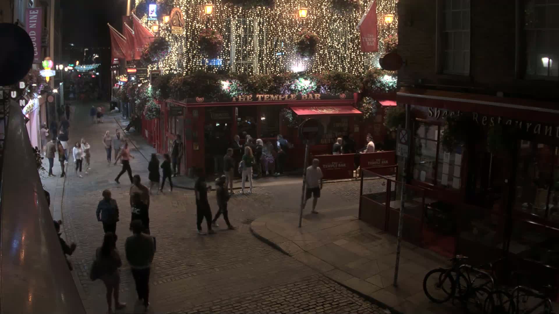 South Dublin , 45 Temple Bar Street Live Cam - Dublin,Eastern and Midland, Leinster, Ireland 