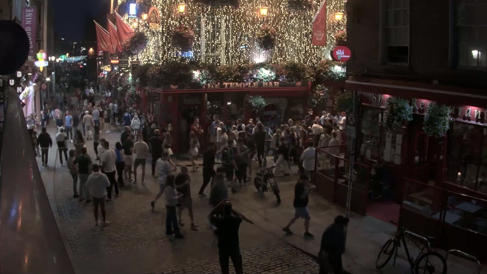 South Dublin , 45 Temple Bar Street Live Cam - Dublin,Eastern and Midland, Leinster, Ireland 