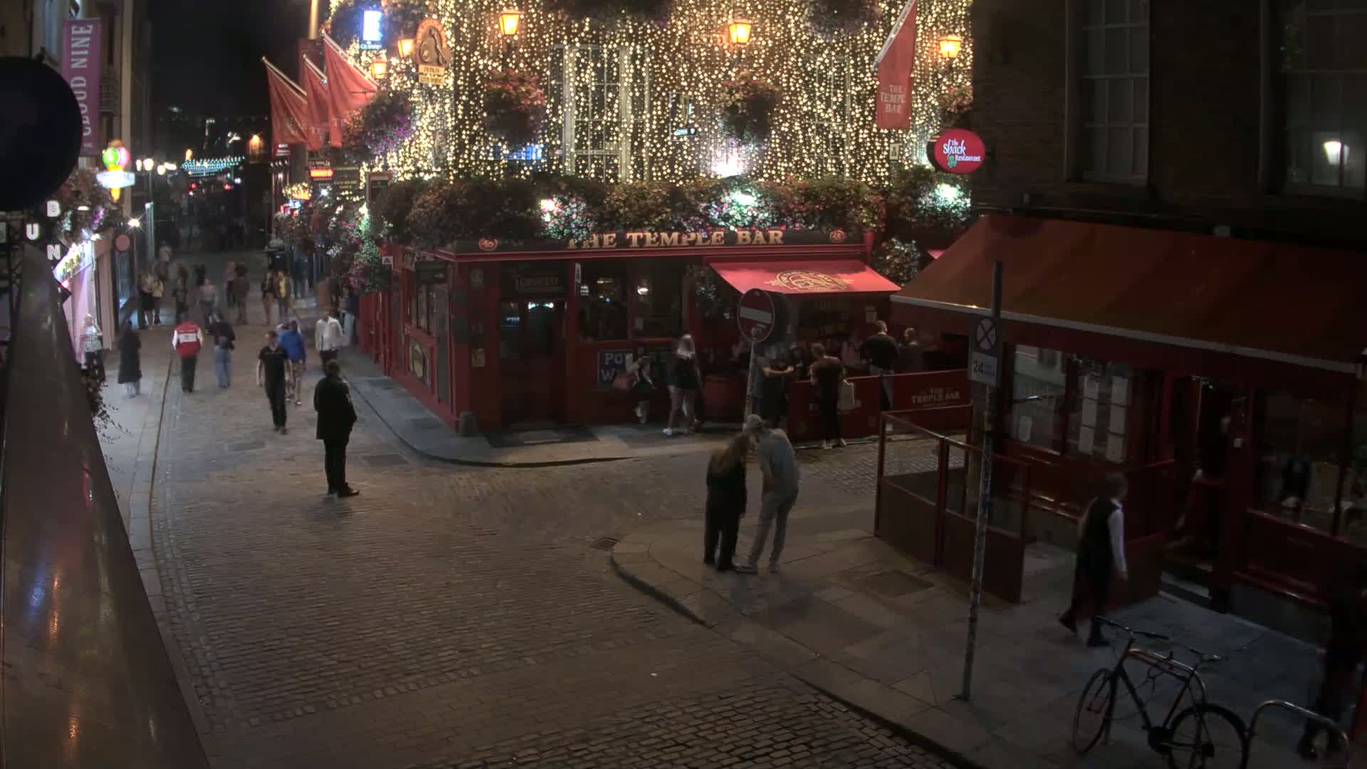 South Dublin , 45 Temple Bar Street Live Cam - Dublin,Eastern and Midland, Leinster, Ireland 