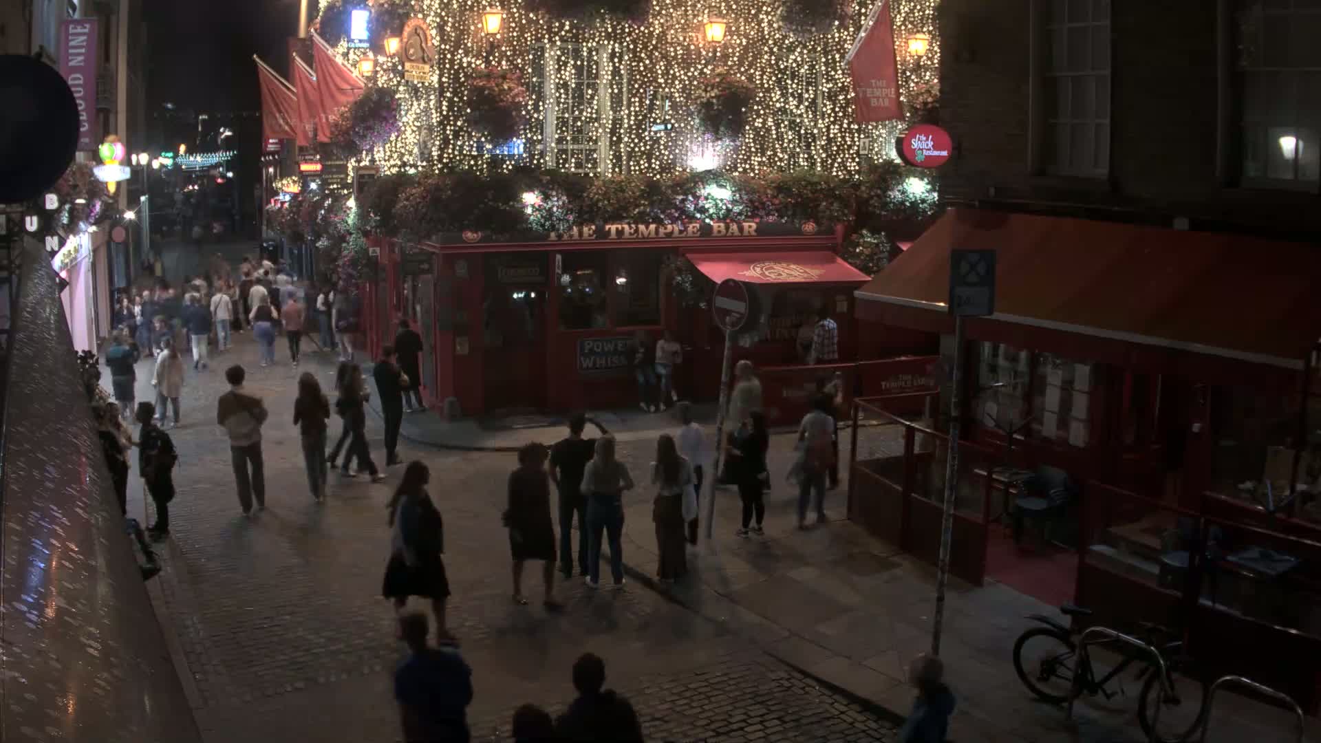South Dublin , 45 Temple Bar Street Live Cam - Dublin,Eastern and Midland, Leinster, Ireland 