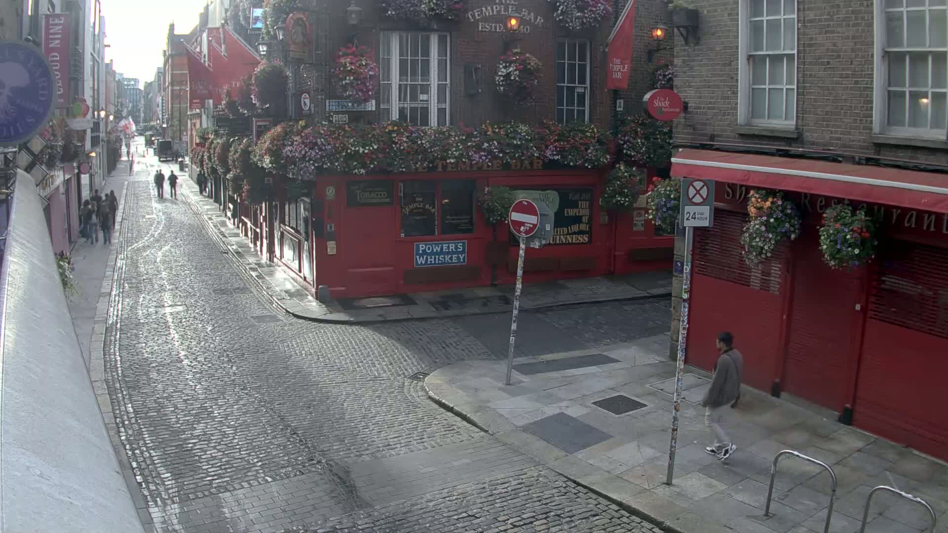 South Dublin , 45 Temple Bar Street Live Cam - Dublin,Eastern and Midland, Leinster, Ireland 