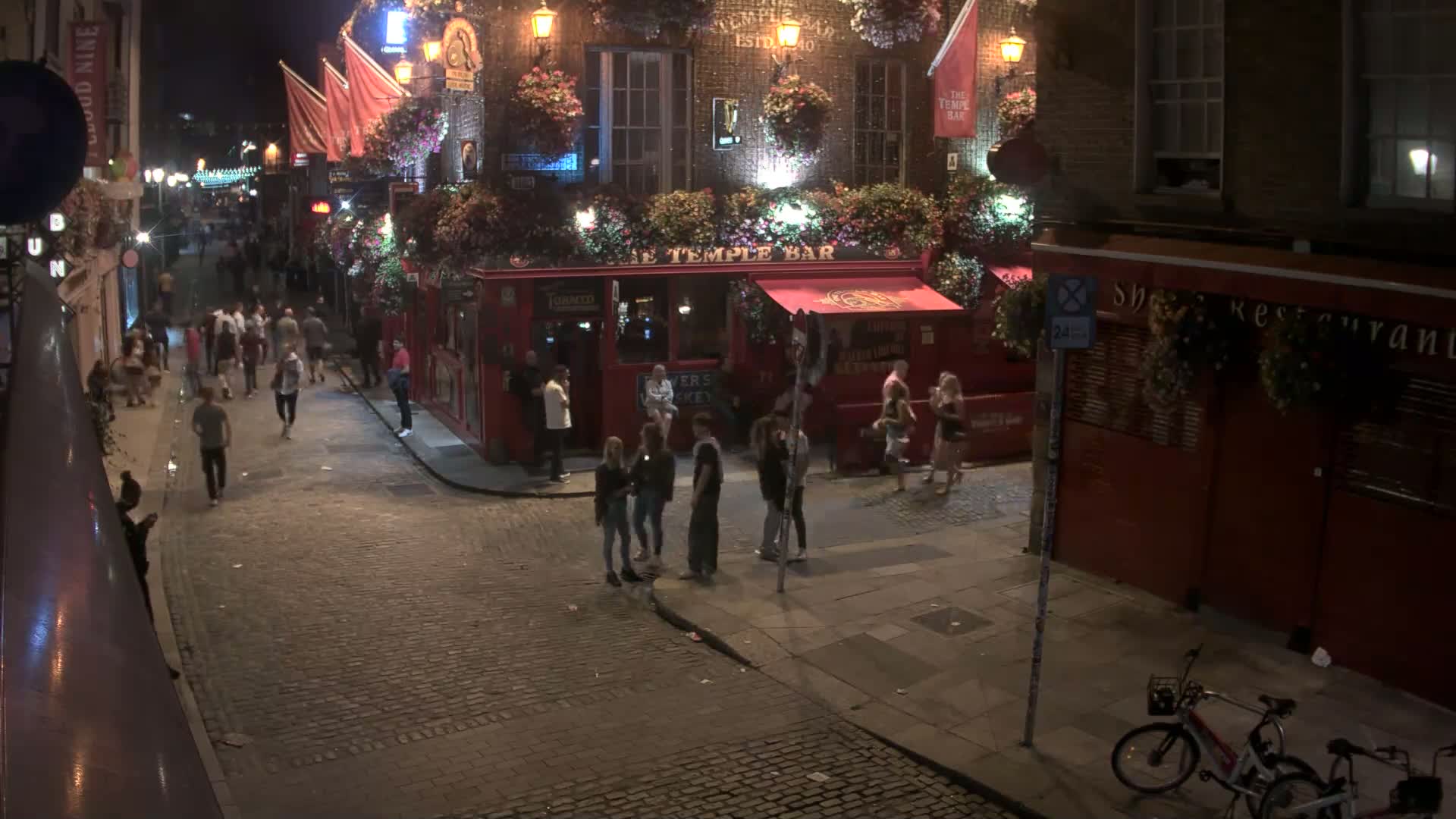 South Dublin , 45 Temple Bar Street Live Cam - Dublin,Eastern and Midland, Leinster, Ireland 