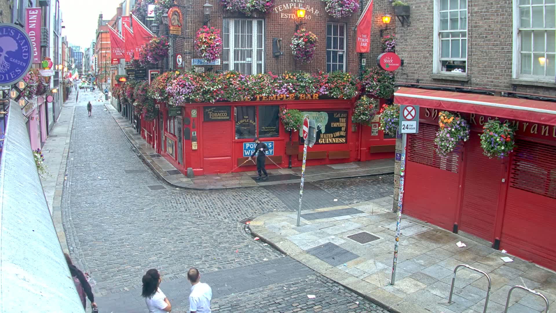 South Dublin , 45 Temple Bar Street Live Cam - Dublin,Eastern and Midland, Leinster, Ireland 