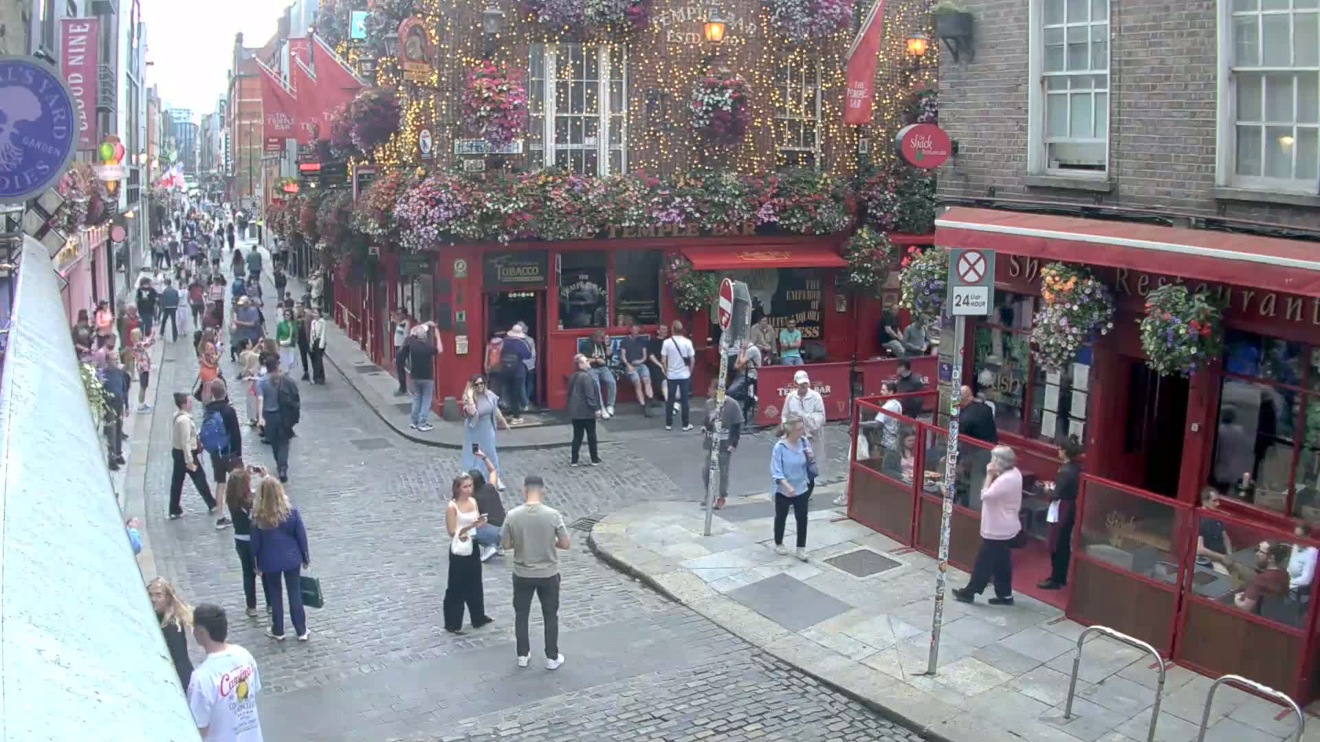 South Dublin , 45 Temple Bar Street Live Cam - Dublin,Eastern and Midland, Leinster, Ireland 