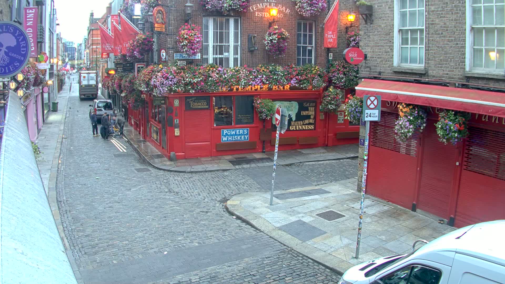 South Dublin , 45 Temple Bar Street Live Cam - Dublin,Eastern and Midland, Leinster, Ireland 