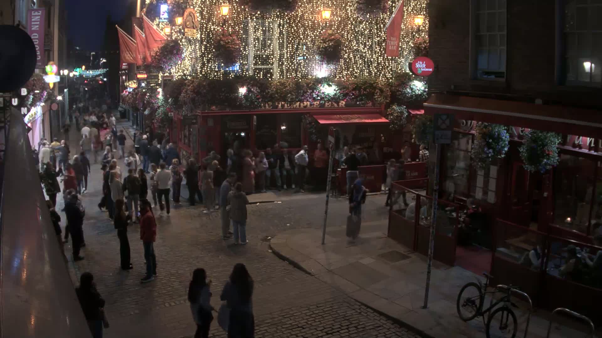 South Dublin , 45 Temple Bar Street Live Cam - Dublin,Eastern and Midland, Leinster, Ireland 