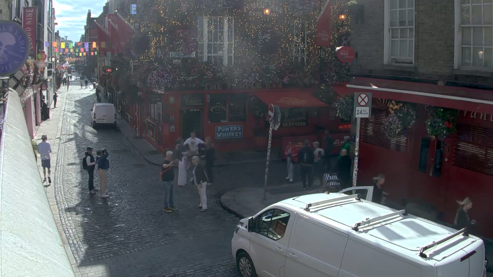 South Dublin , 45 Temple Bar Street Live Cam - Dublin,Eastern and Midland, Leinster, Ireland 