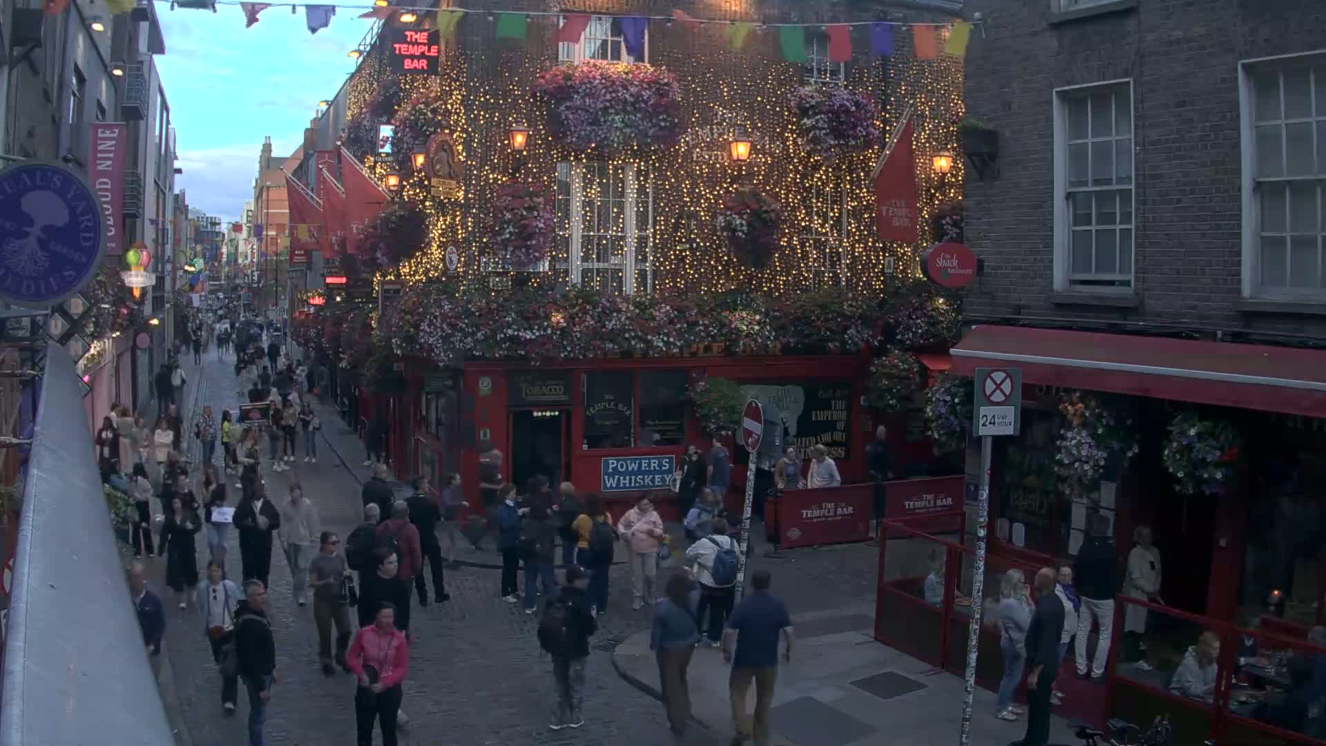 South Dublin , 45 Temple Bar Street Live Cam - Dublin,Eastern and Midland, Leinster, Ireland 