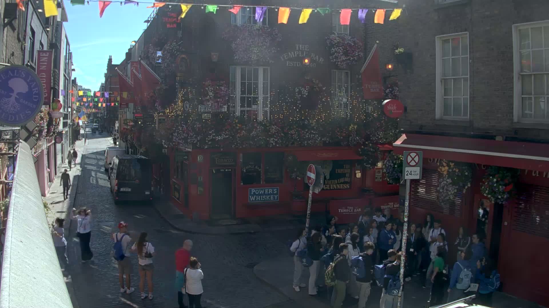 South Dublin , 45 Temple Bar Street Live Cam - Dublin,Eastern and Midland, Leinster, Ireland 