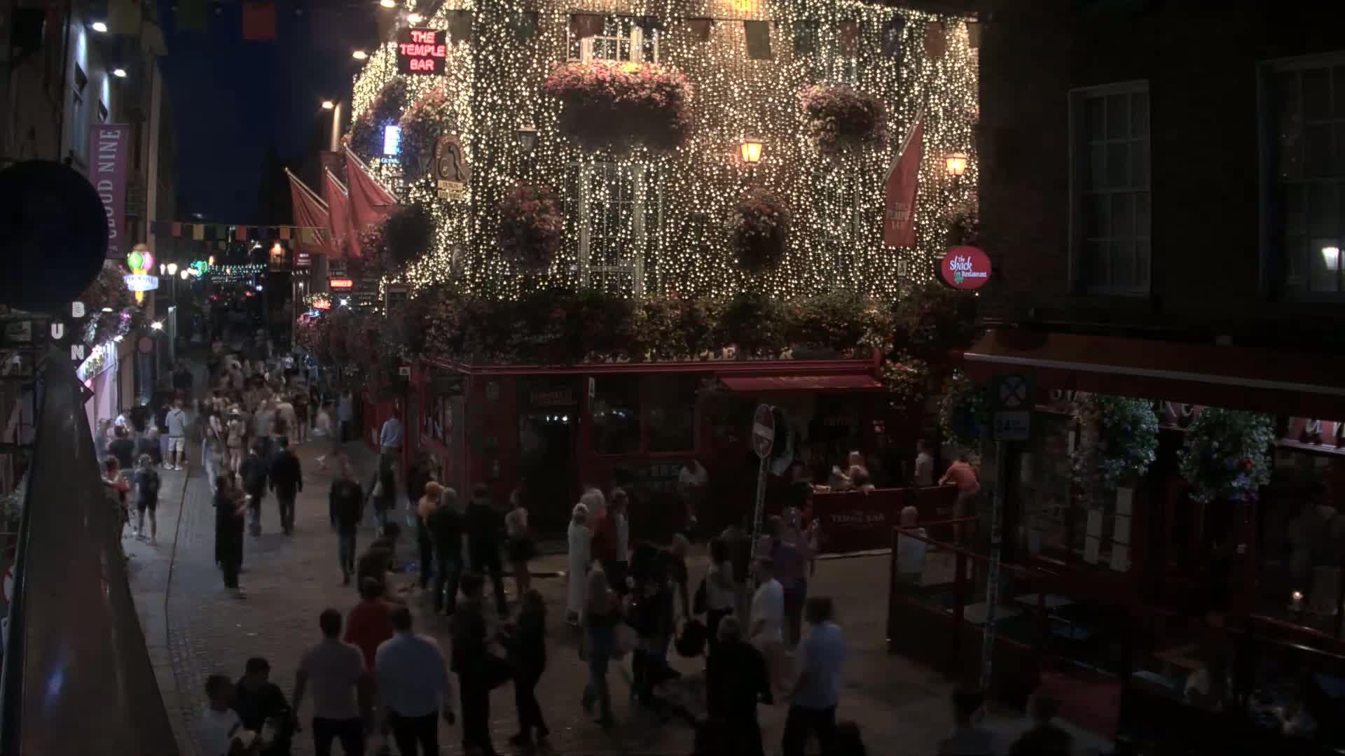 South Dublin , 45 Temple Bar Street Live Cam - Dublin,Eastern and Midland, Leinster, Ireland 