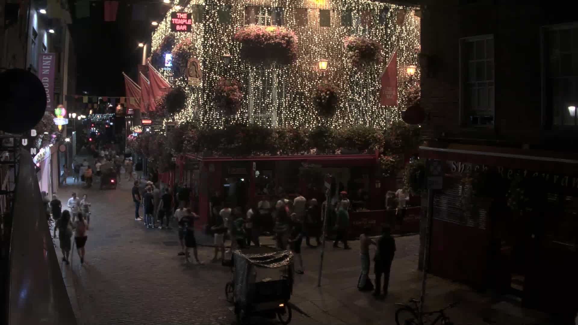 South Dublin , 45 Temple Bar Street Live Cam - Dublin,Eastern and Midland, Leinster, Ireland 