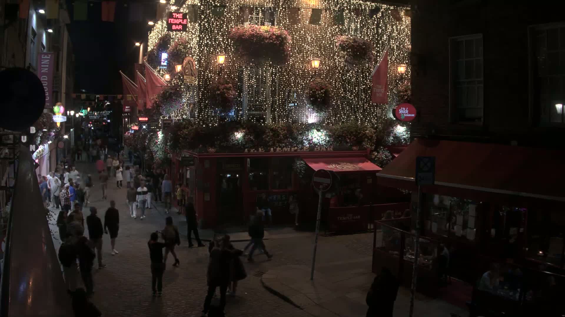 South Dublin , 45 Temple Bar Street Live Cam - Dublin,Eastern and Midland, Leinster, Ireland 