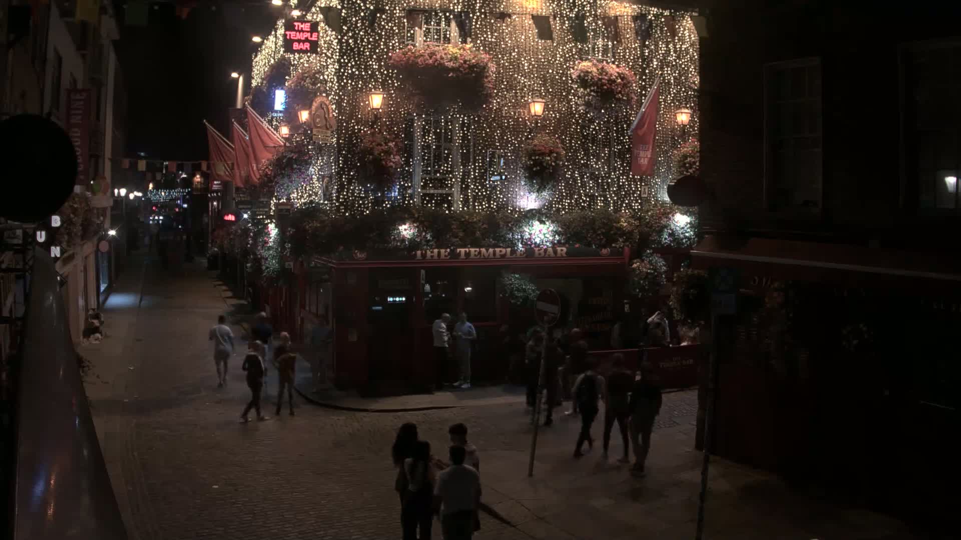 South Dublin , 45 Temple Bar Street Live Cam - Dublin,Eastern and Midland, Leinster, Ireland 