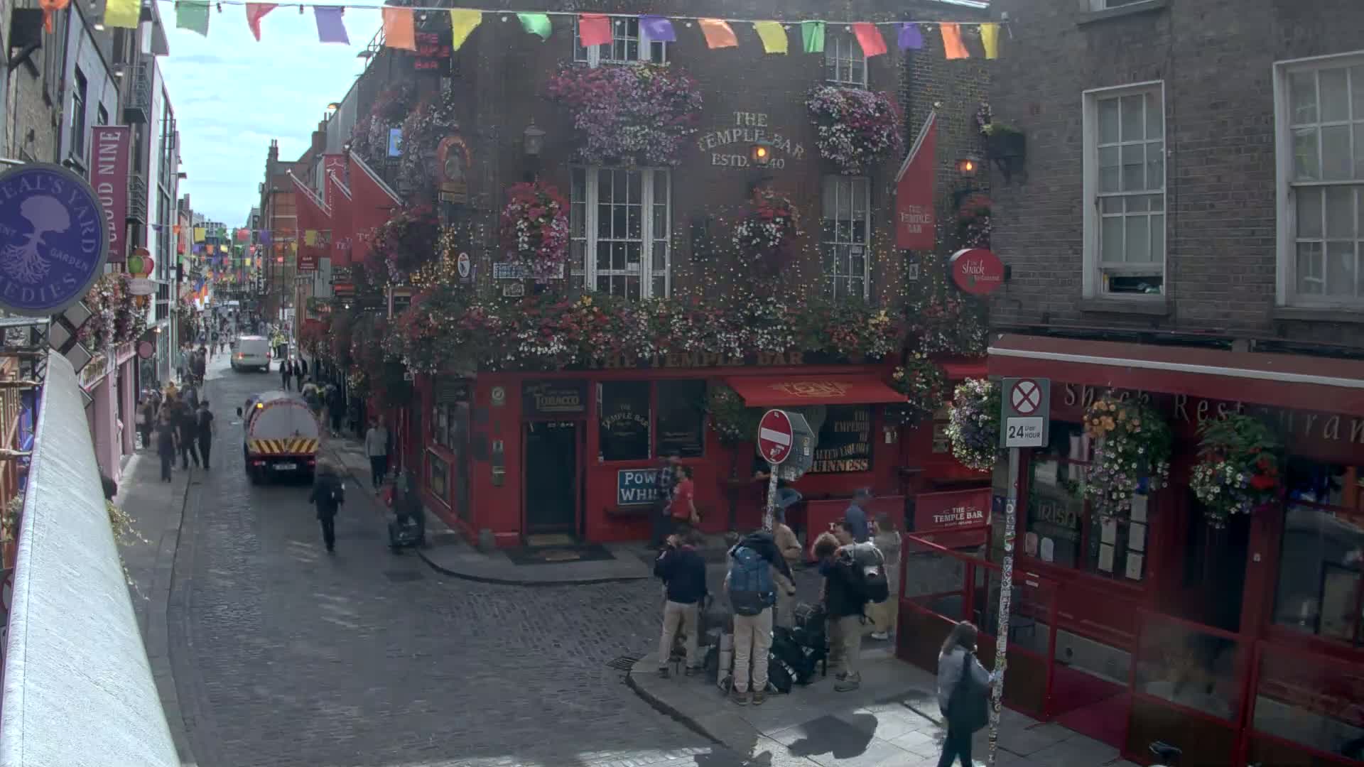 South Dublin , 45 Temple Bar Street Live Cam - Dublin,Eastern and Midland, Leinster, Ireland 