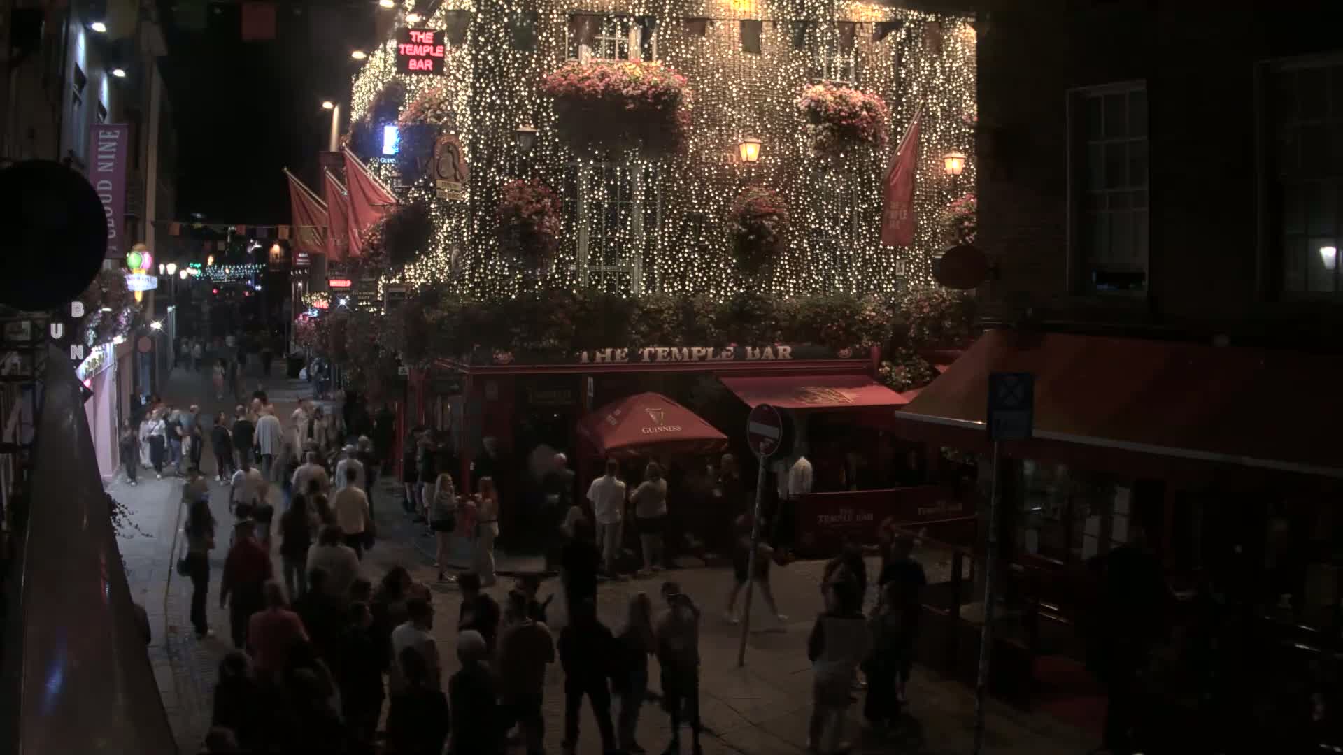 South Dublin , 45 Temple Bar Street Live Cam - Dublin,Eastern and Midland, Leinster, Ireland 