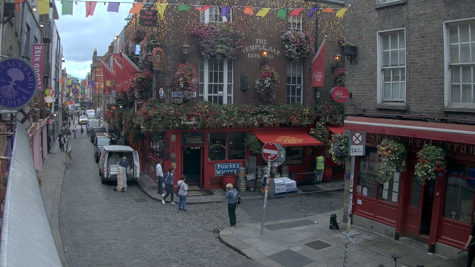 South Dublin , 45 Temple Bar Street Live Cam - Dublin,Eastern and Midland, Leinster, Ireland 