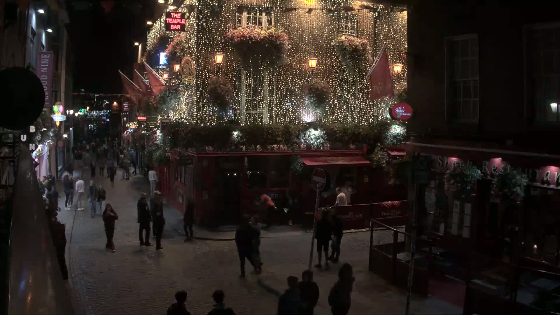 South Dublin , 45 Temple Bar Street Live Cam - Dublin,Eastern and Midland, Leinster, Ireland
