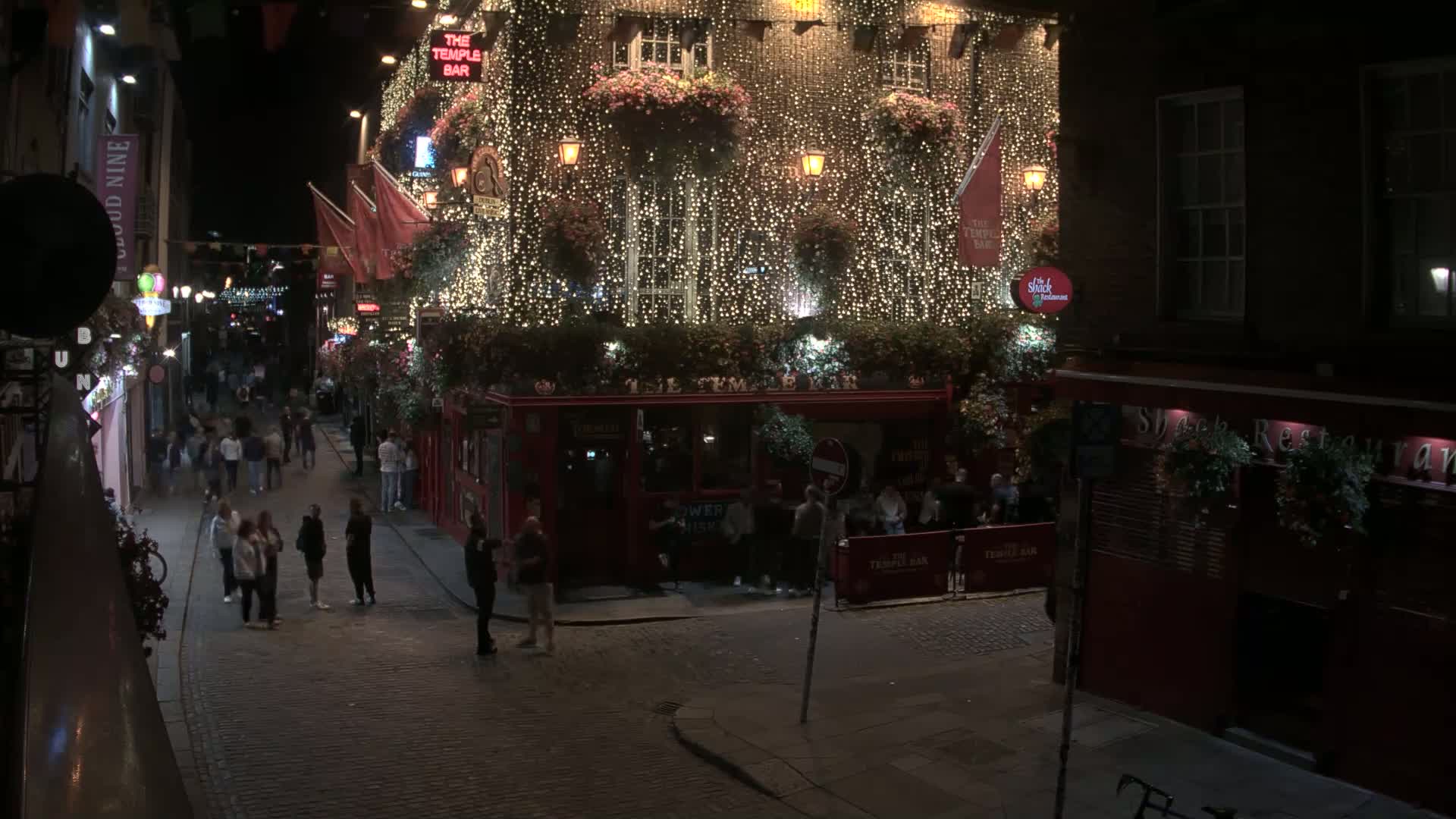 South Dublin , 45 Temple Bar Street Live Cam - Dublin,Eastern and Midland, Leinster, Ireland 