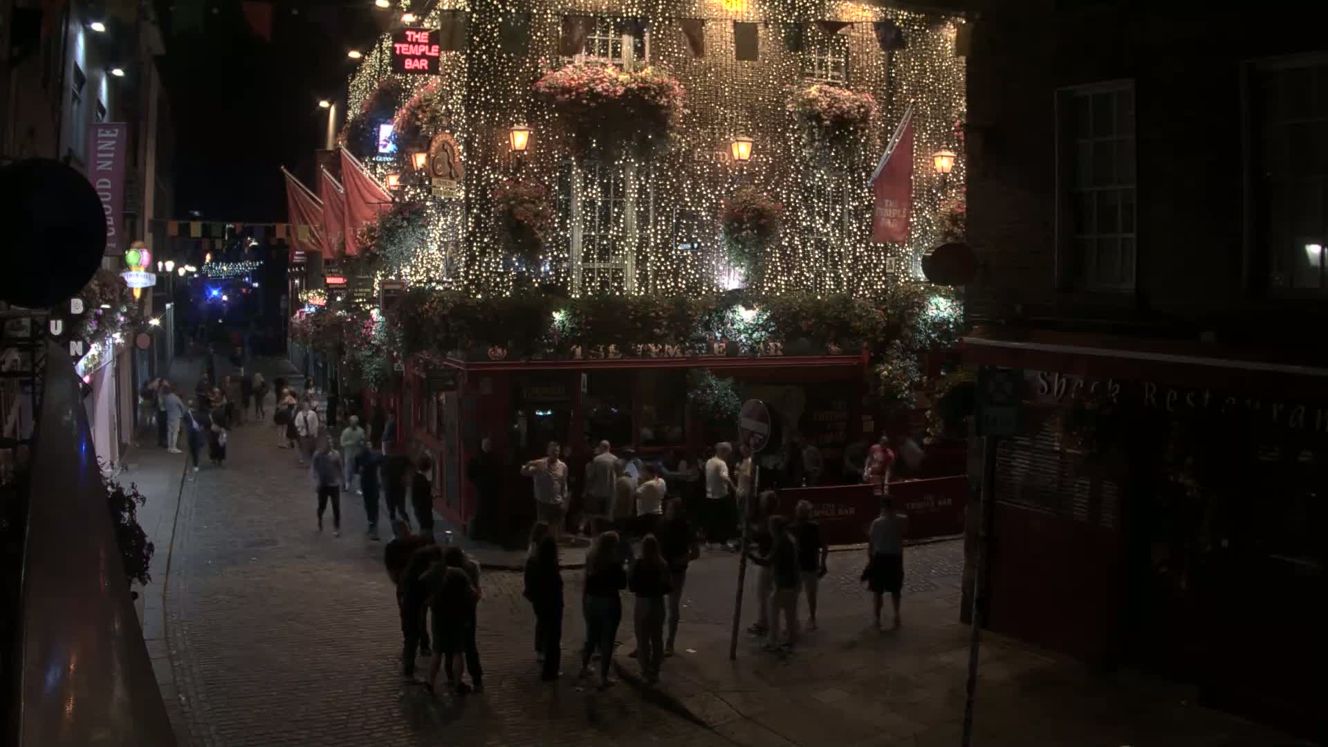 South Dublin , 45 Temple Bar Street Live Cam - Dublin,Eastern and Midland, Leinster, Ireland 