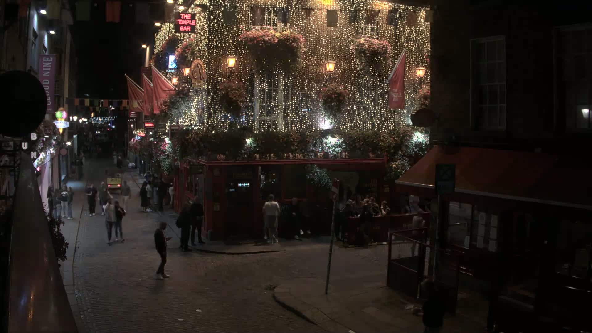 South Dublin , 45 Temple Bar Street Live Cam - Dublin,Eastern and Midland, Leinster, Ireland 