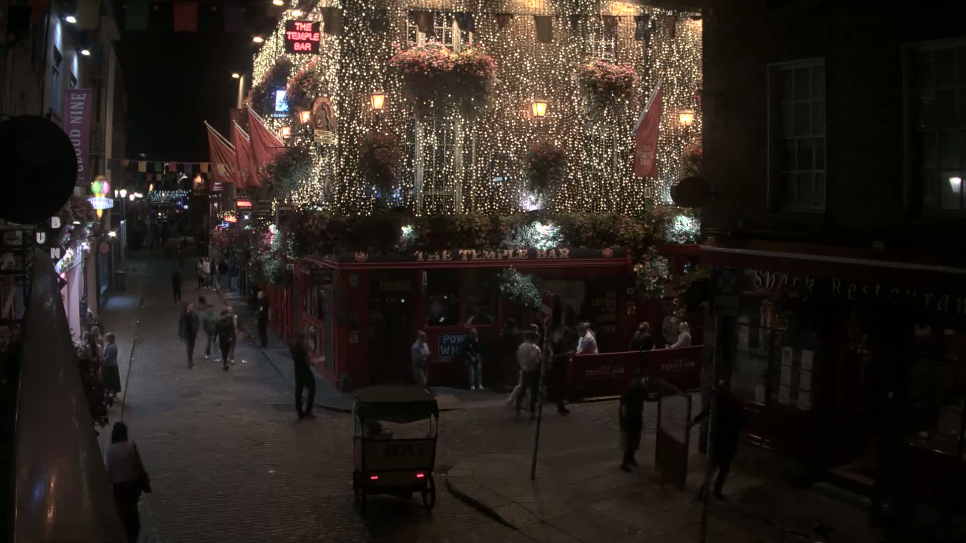 South Dublin , 45 Temple Bar Street Live Cam - Dublin,Eastern and Midland, Leinster, Ireland 