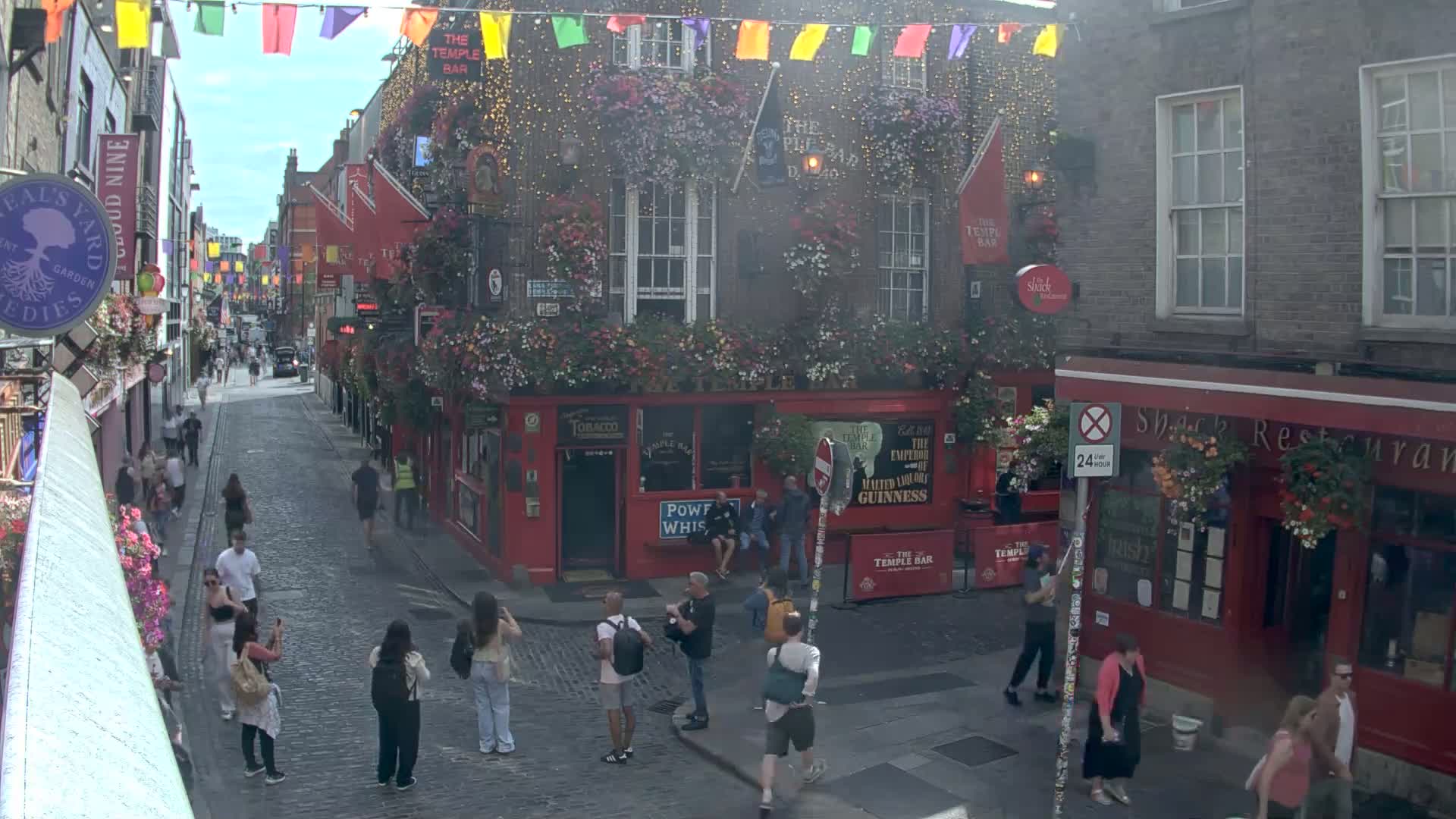 South Dublin , 45 Temple Bar Street Live Cam - Dublin,Eastern and Midland, Leinster, Ireland 