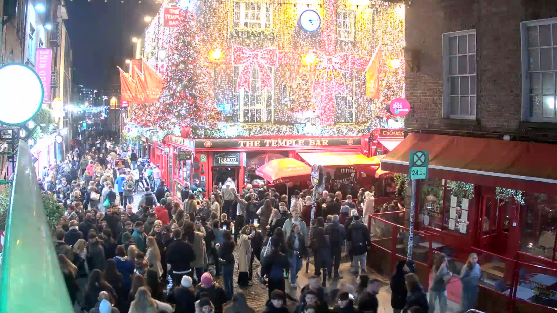 South Dublin , 45 Temple Bar Street Live Cam - Dublin,Eastern and Midland, Leinster, Ireland 