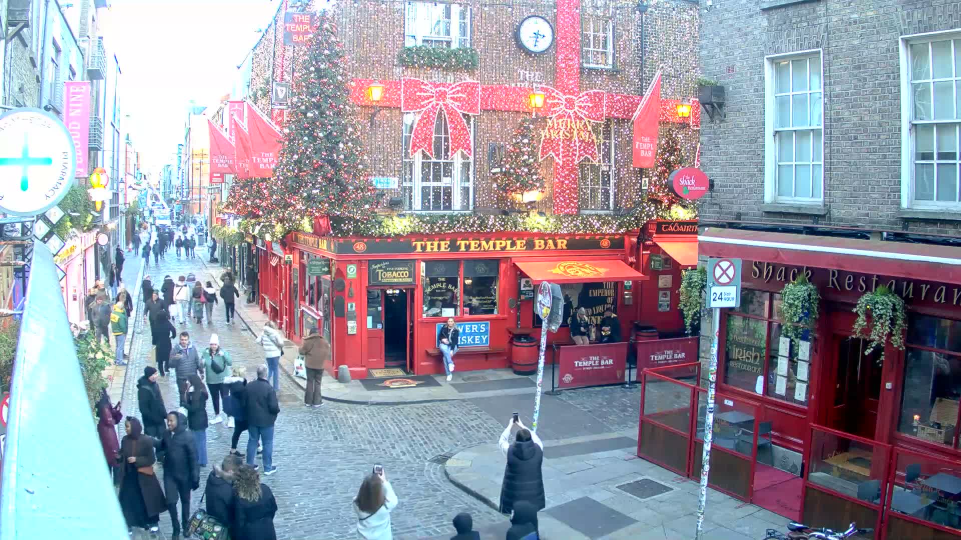 South Dublin , 45 Temple Bar Street Live Cam - Dublin,Eastern and Midland, Leinster, Ireland 