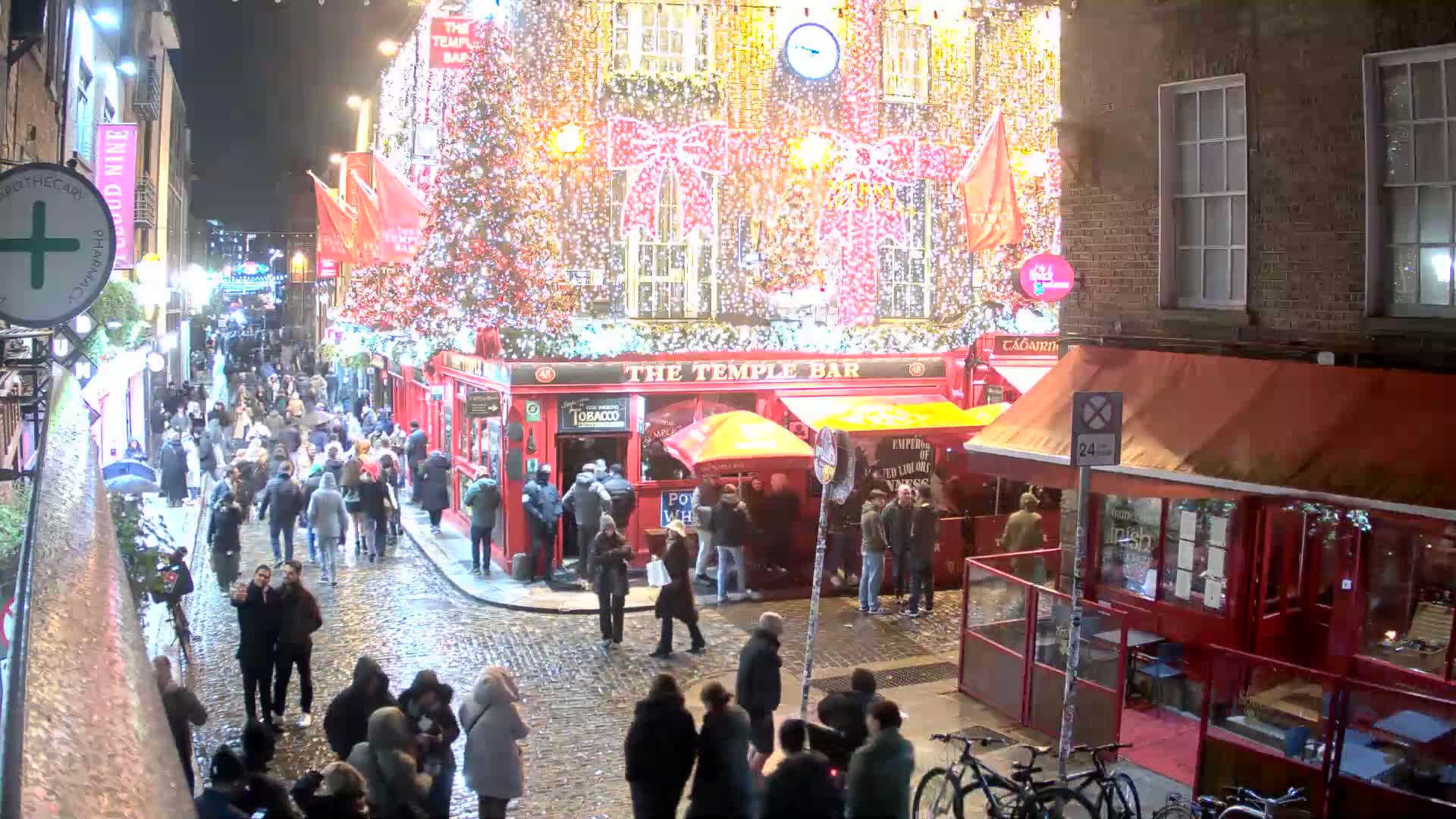 South Dublin , 45 Temple Bar Street Live Cam - Dublin,Eastern and Midland, Leinster, Ireland 