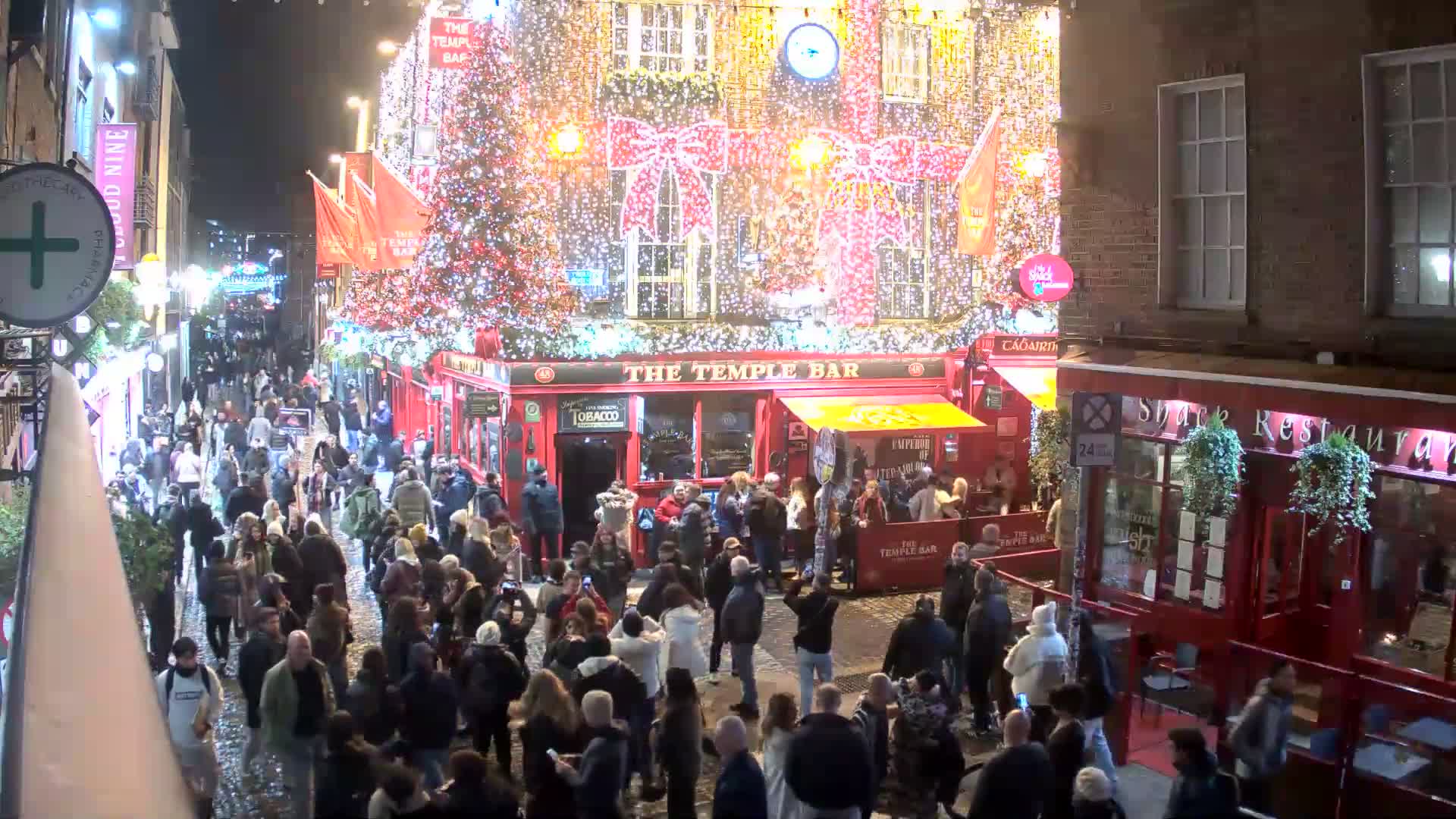South Dublin , 45 Temple Bar Street Live Cam - Dublin,Eastern and Midland, Leinster, Ireland 