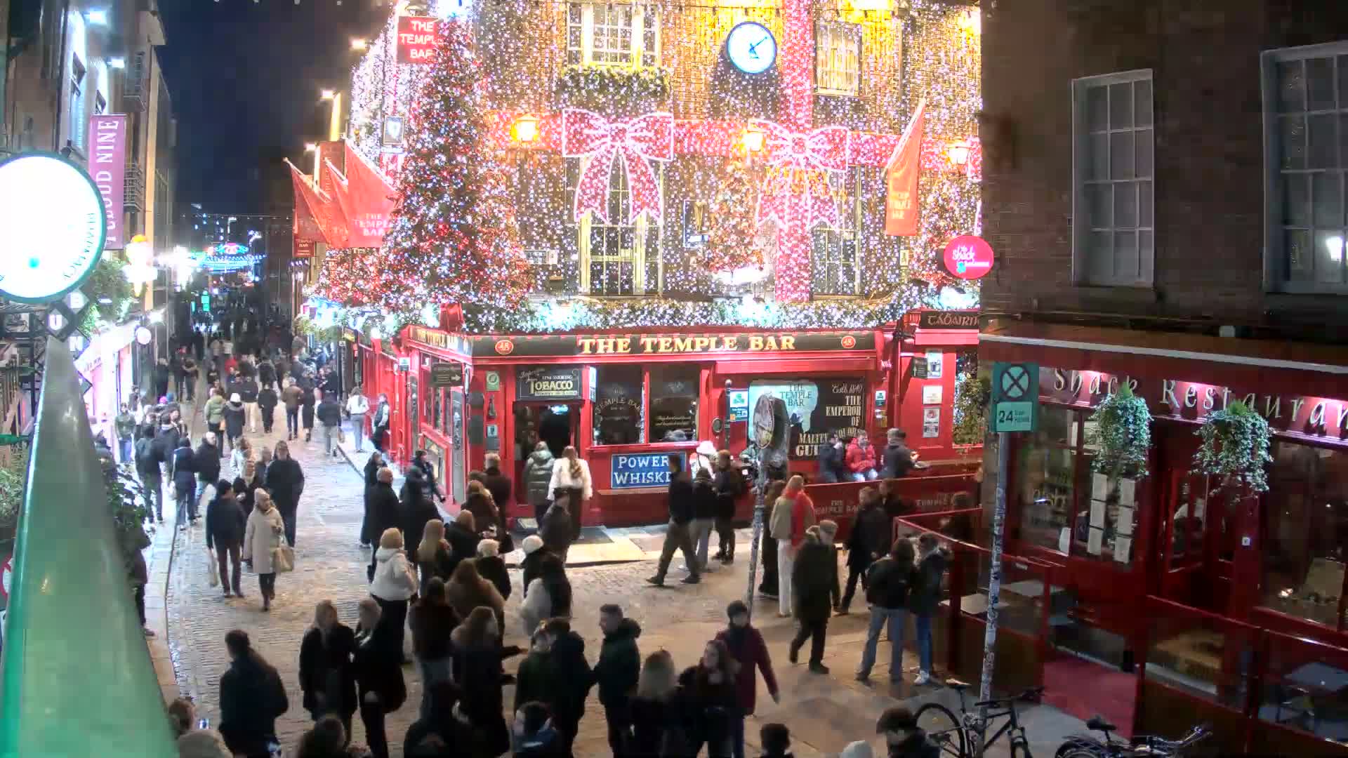 South Dublin , 45 Temple Bar Street Live Cam - Dublin,Eastern and Midland, Leinster, Ireland 