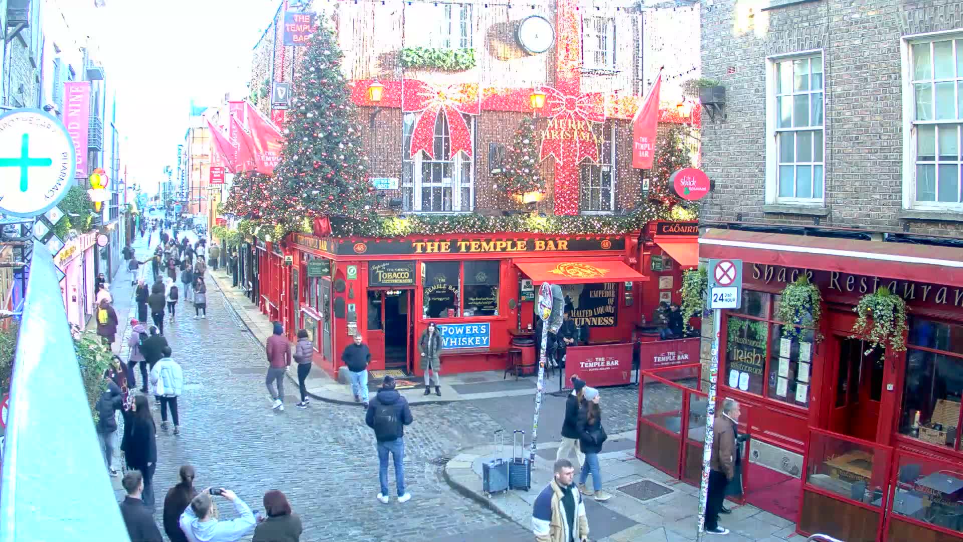 South Dublin , 45 Temple Bar Street Live Cam - Dublin,Eastern and Midland, Leinster, Ireland 