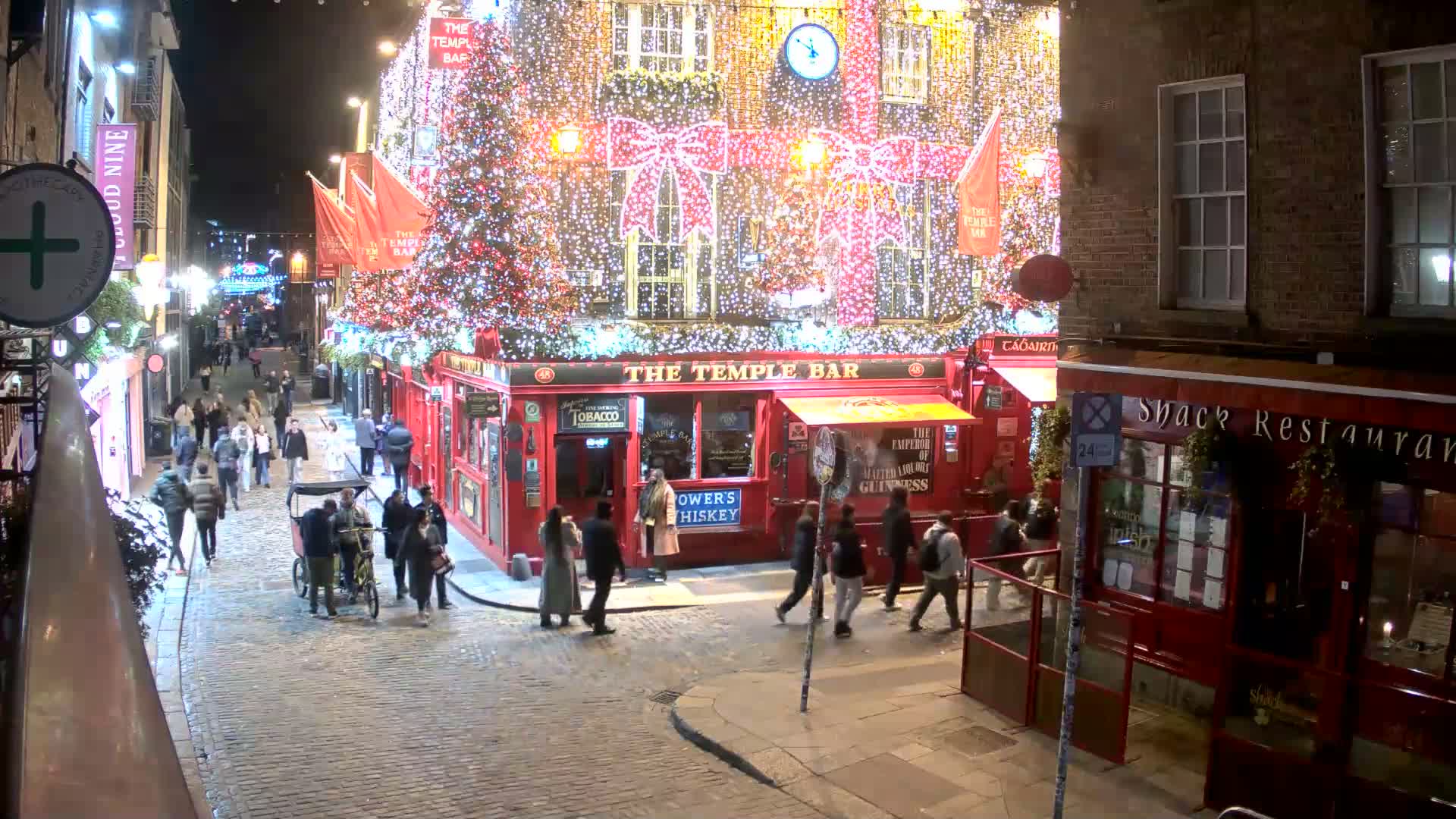 South Dublin , 45 Temple Bar Street Live Cam - Dublin,Eastern and Midland, Leinster, Ireland 