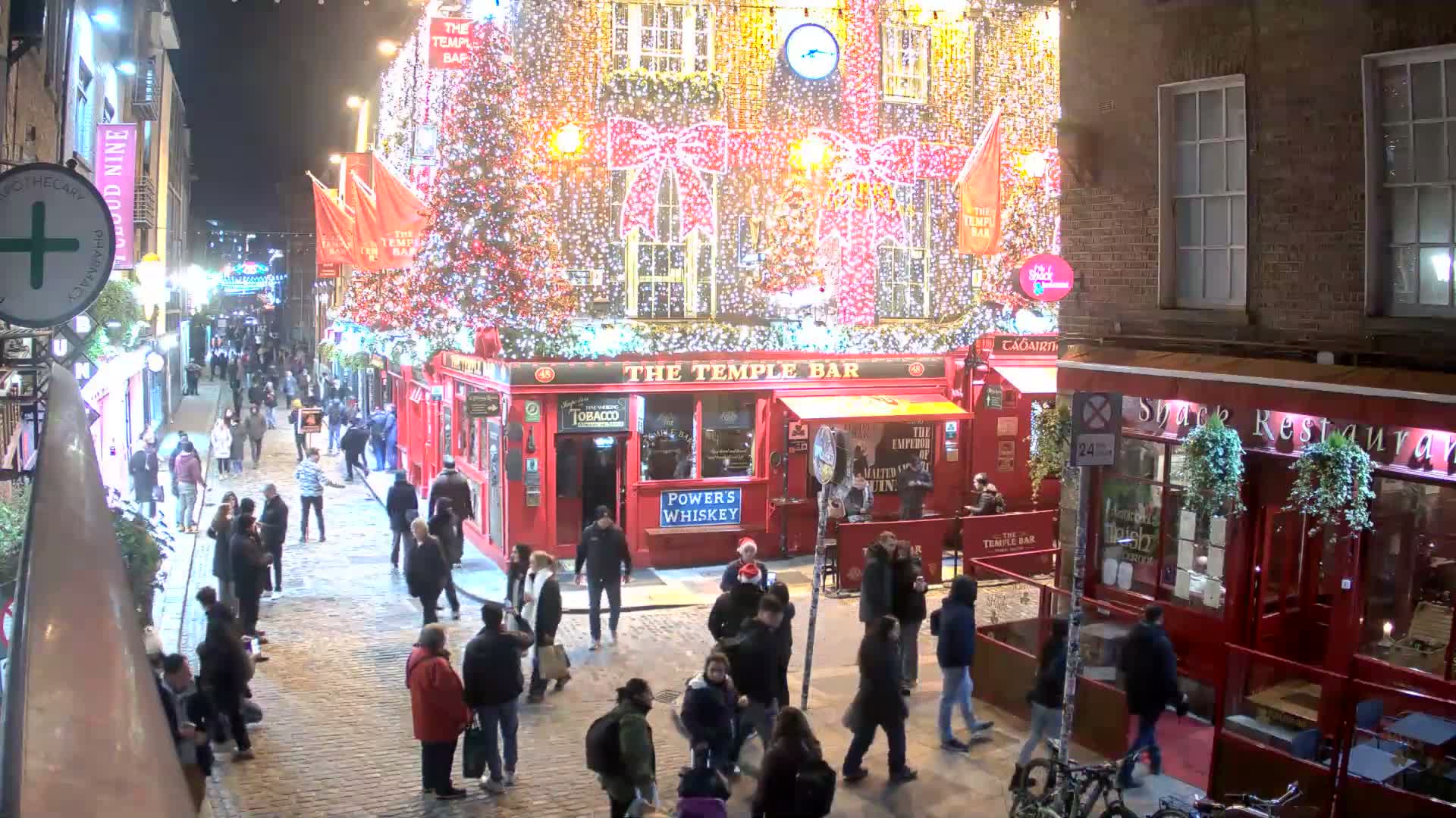 South Dublin , 45 Temple Bar Street Live Cam - Dublin,Eastern and Midland, Leinster, Ireland 