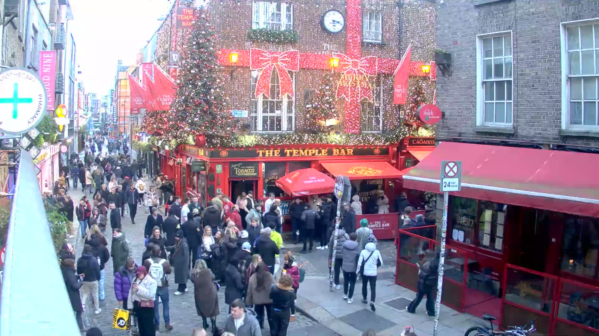 South Dublin , 45 Temple Bar Street Live Cam - Dublin,Eastern and Midland, Leinster, Ireland 