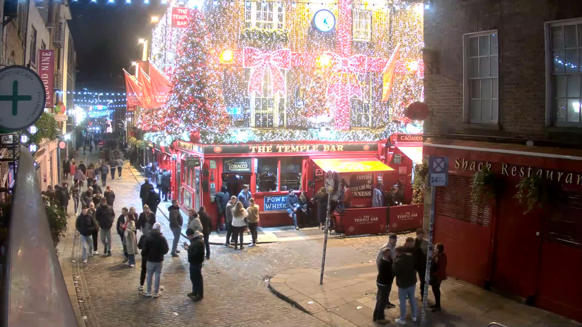 South Dublin , 45 Temple Bar Street Live Cam - Dublin,Eastern and Midland, Leinster, Ireland 