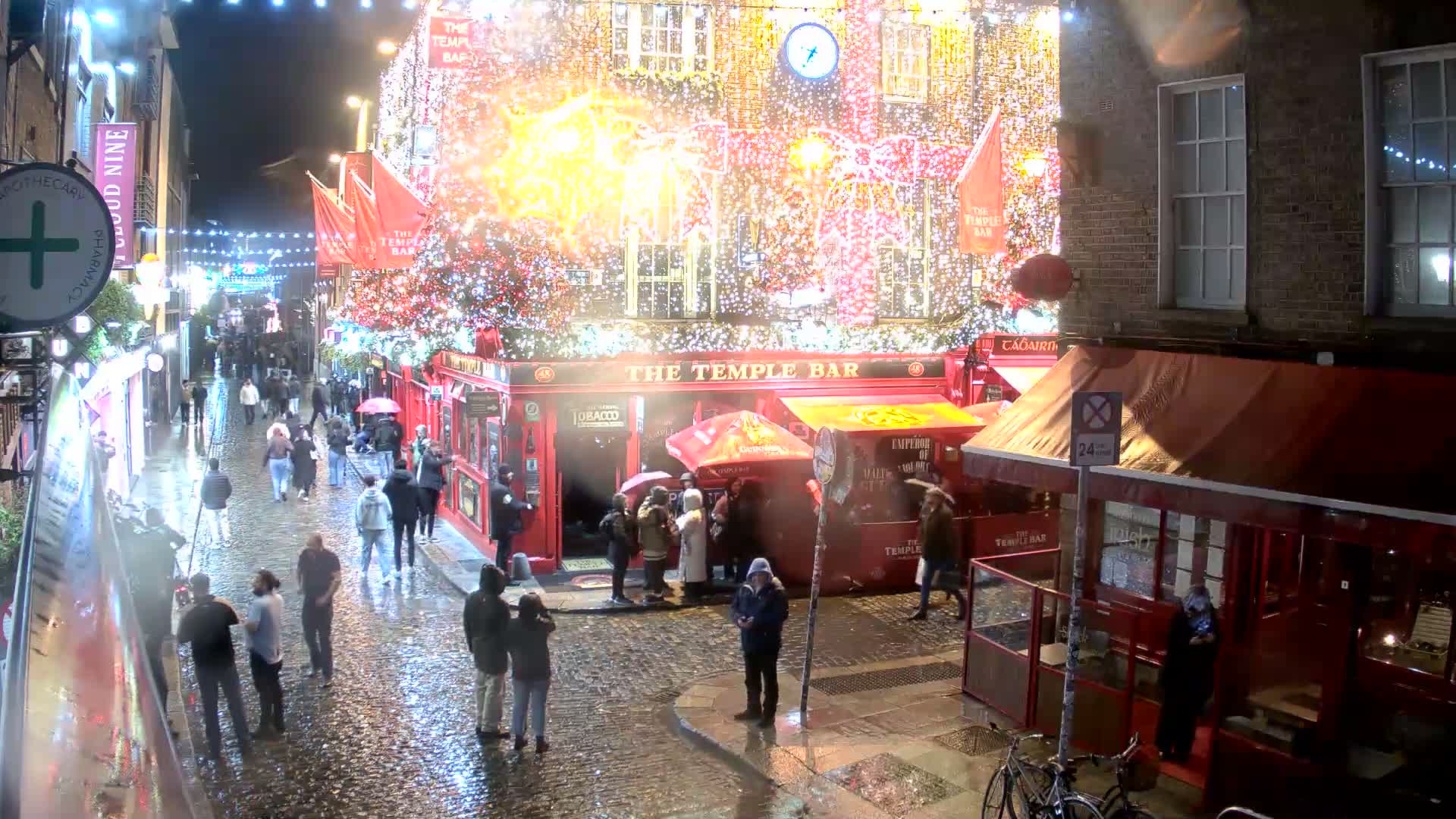 South Dublin , 45 Temple Bar Street Live Cam - Dublin,Eastern and Midland, Leinster, Ireland 