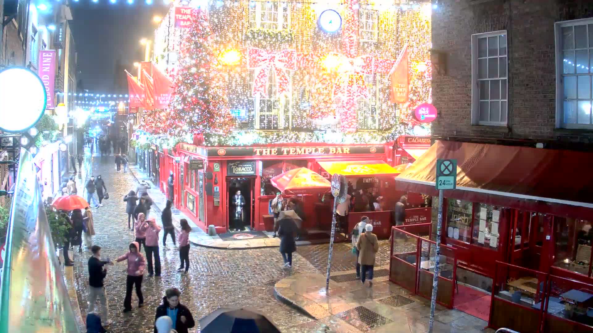South Dublin , 45 Temple Bar Street Live Cam - Dublin,Eastern and Midland, Leinster, Ireland 