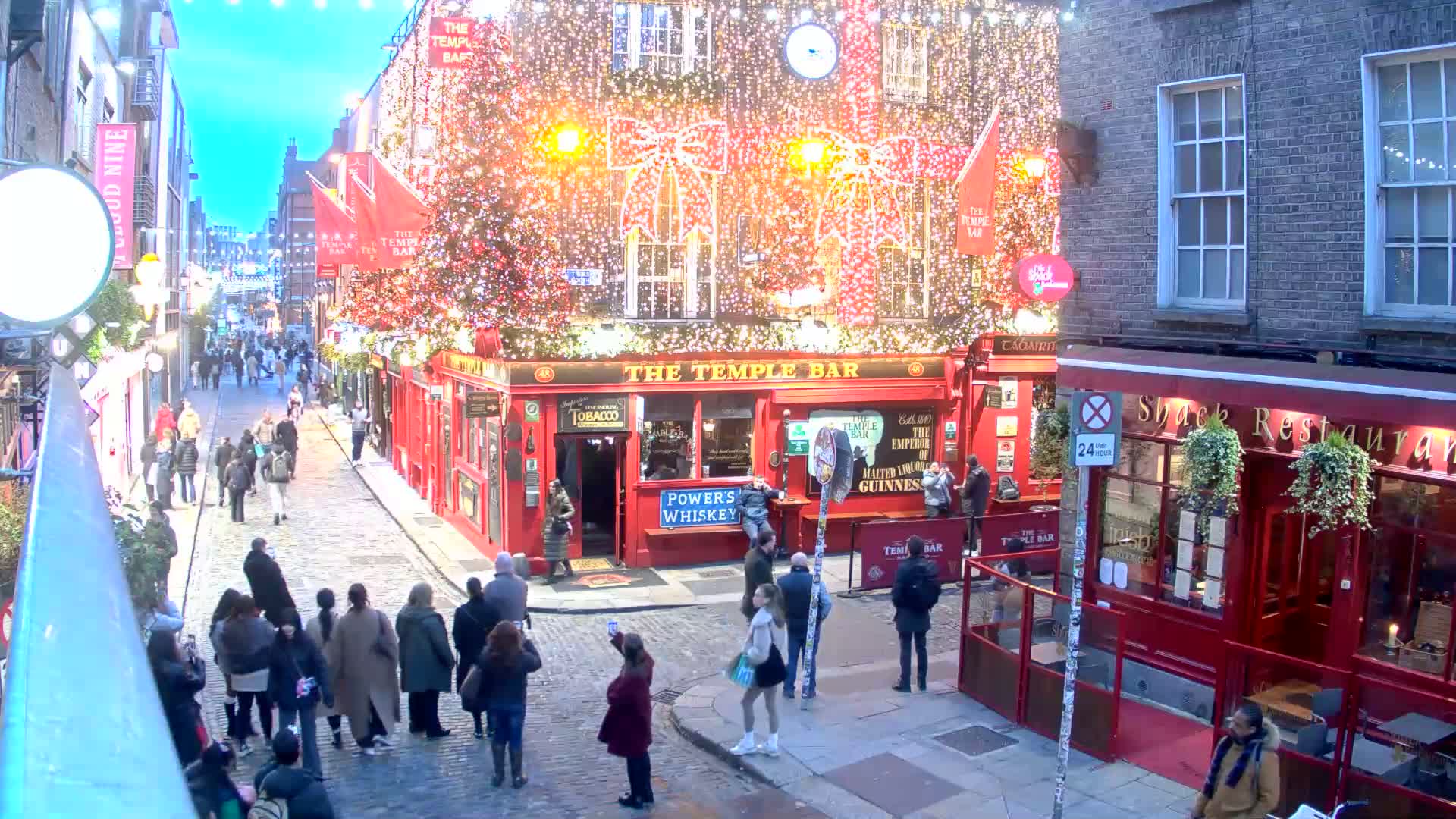 South Dublin , 45 Temple Bar Street Live Cam - Dublin,Eastern and Midland, Leinster, Ireland 