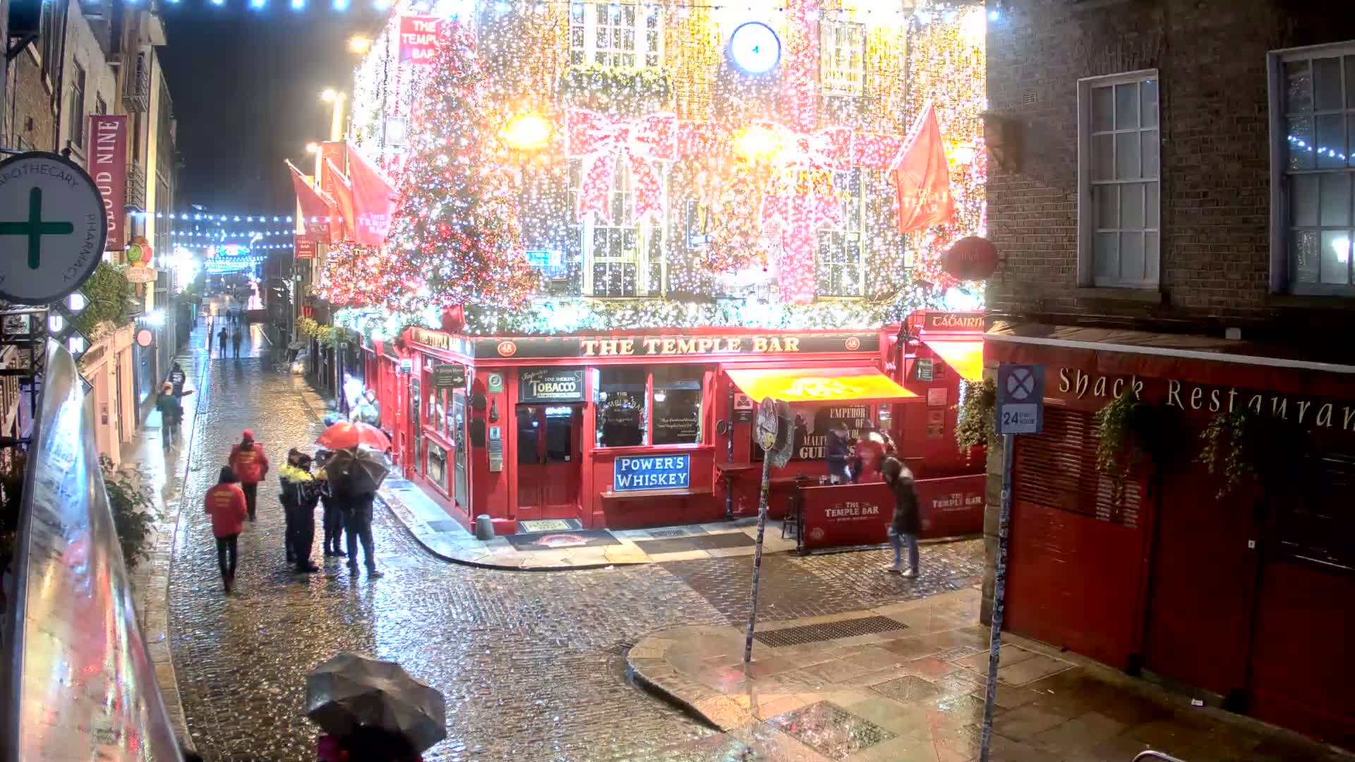 South Dublin , 45 Temple Bar Street Live Cam - Dublin,Eastern and Midland, Leinster, Ireland 