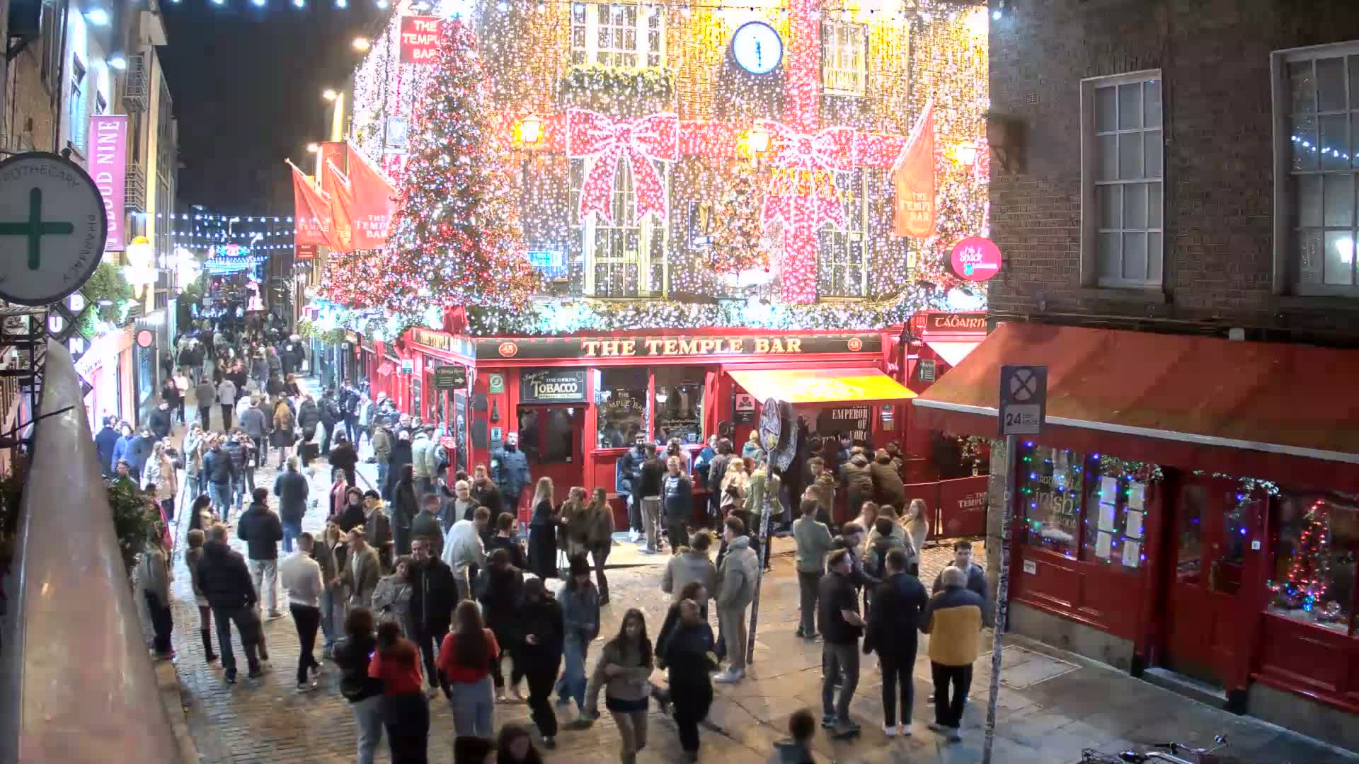 South Dublin , 45 Temple Bar Street Live Cam - Dublin,Eastern and Midland, Leinster, Ireland 