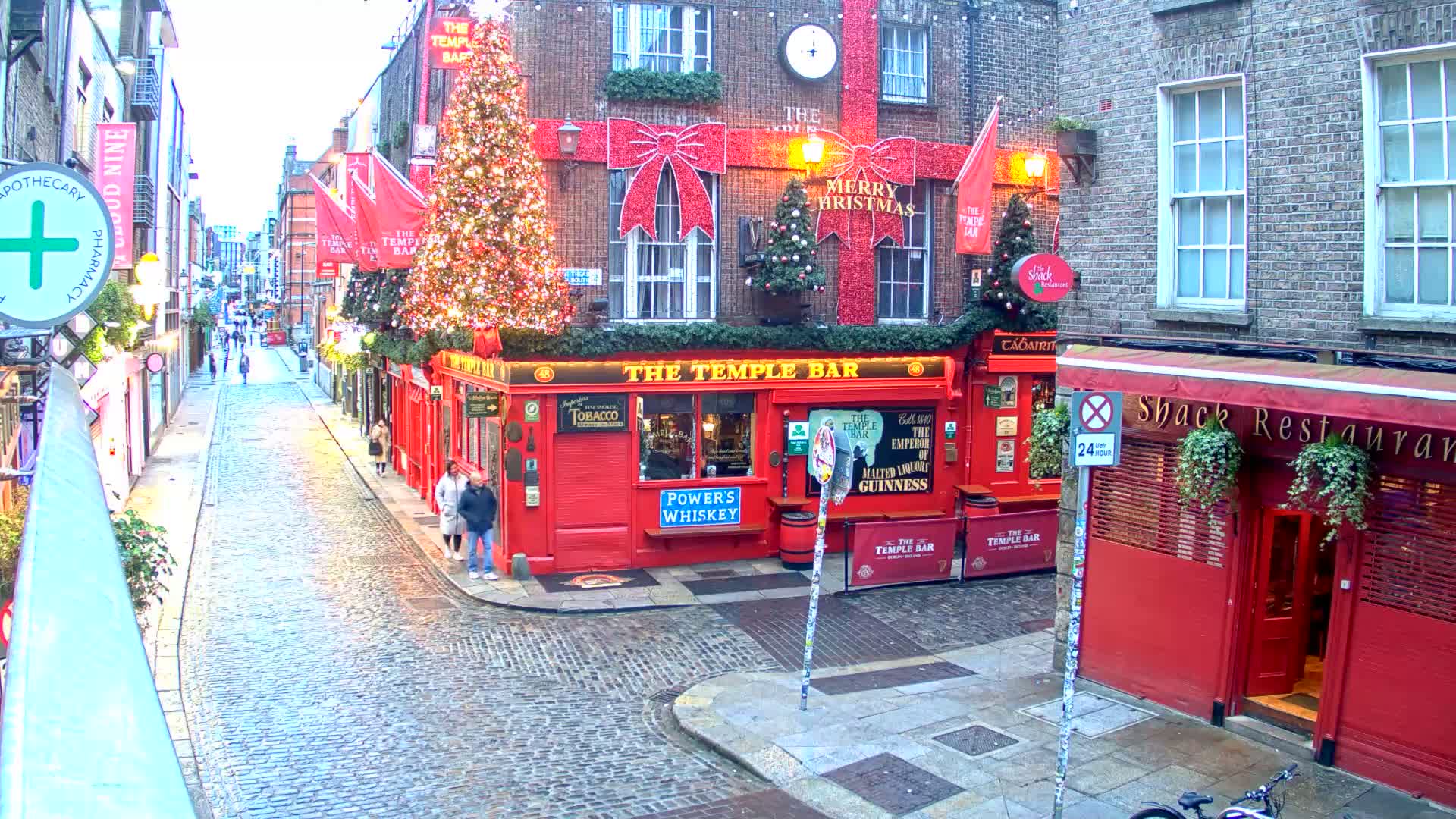 South Dublin , 45 Temple Bar Street Live Cam - Dublin,Eastern and Midland, Leinster, Ireland 