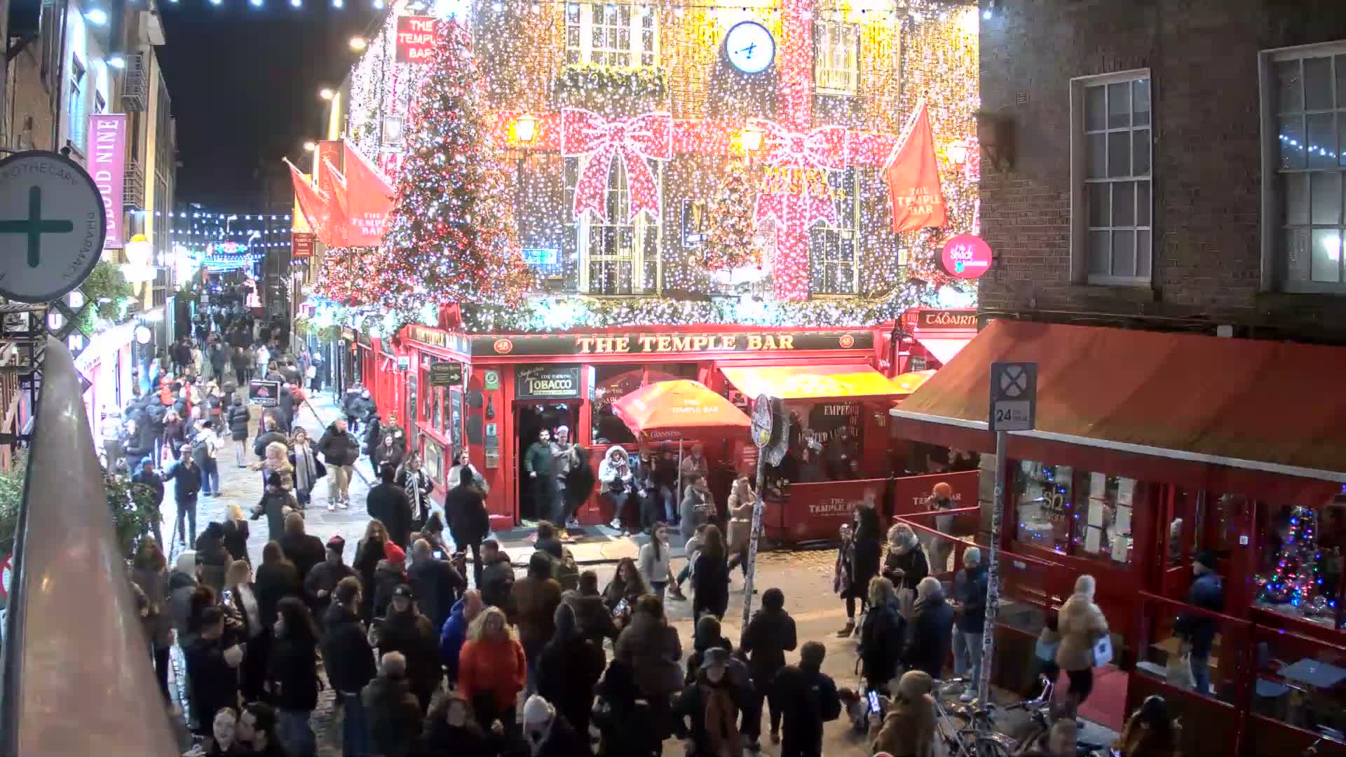 South Dublin , 45 Temple Bar Street Live Cam - Dublin,Eastern and Midland, Leinster, Ireland 