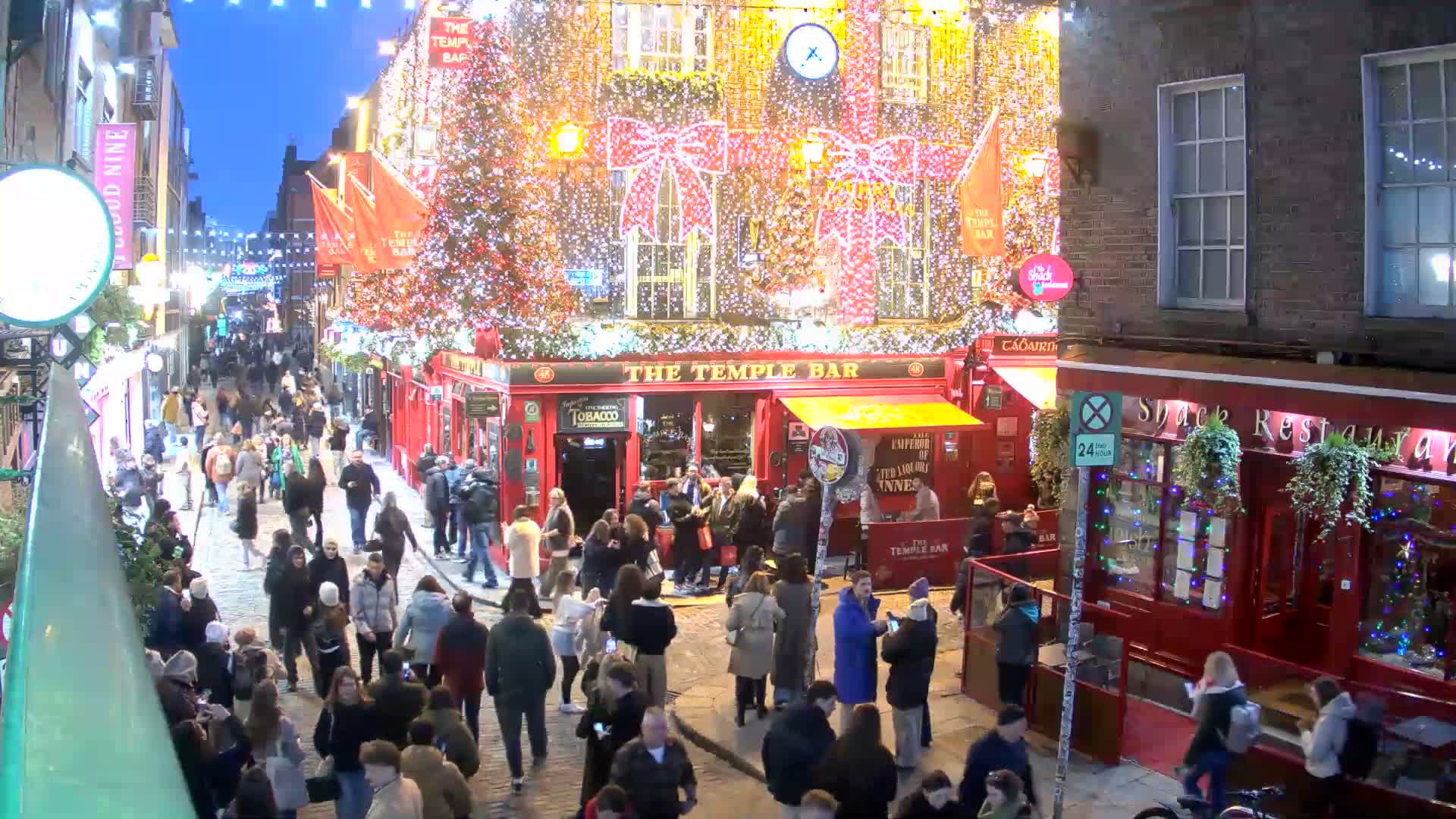 South Dublin , 45 Temple Bar Street Live Cam - Dublin,Eastern and Midland, Leinster, Ireland 