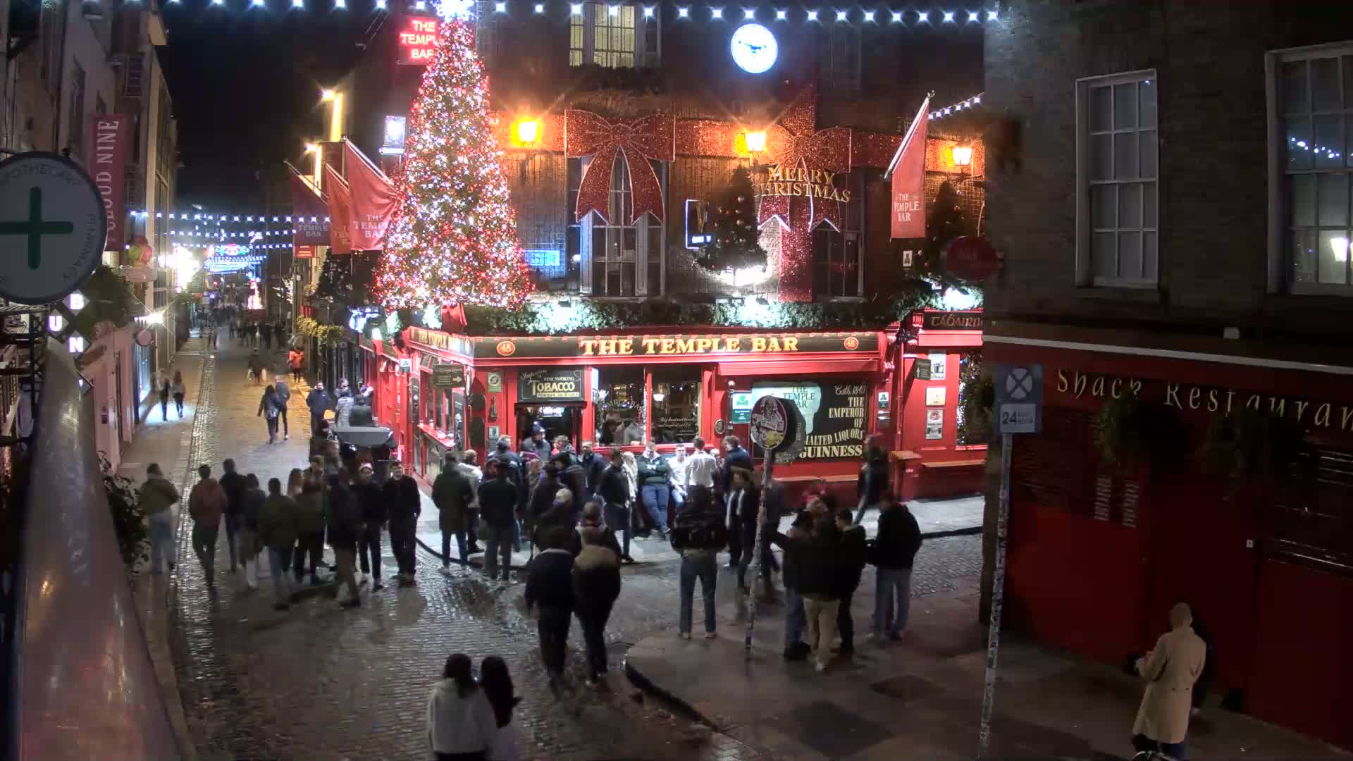 South Dublin , 45 Temple Bar Street Live Cam - Dublin,Eastern and Midland, Leinster, Ireland 