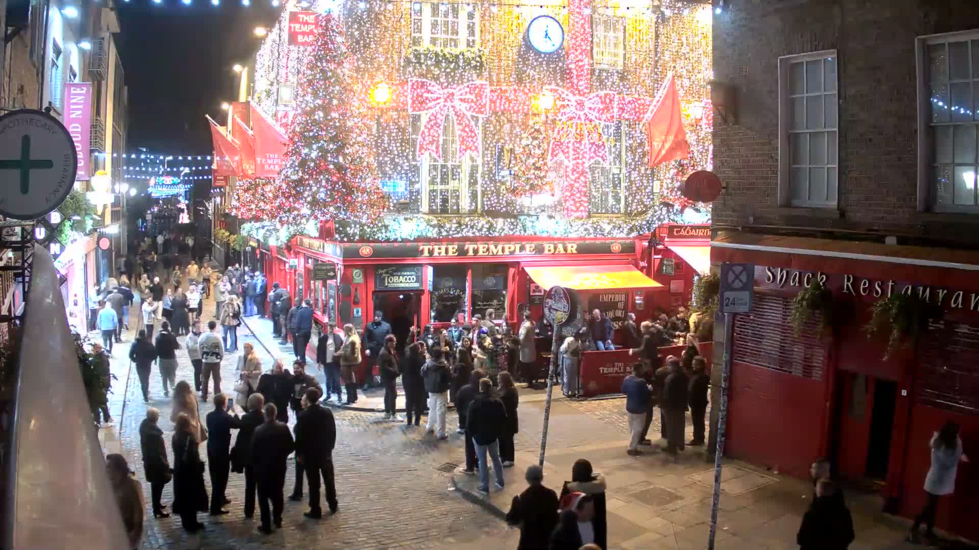 South Dublin , 45 Temple Bar Street Live Cam - Dublin,Eastern and Midland, Leinster, Ireland 