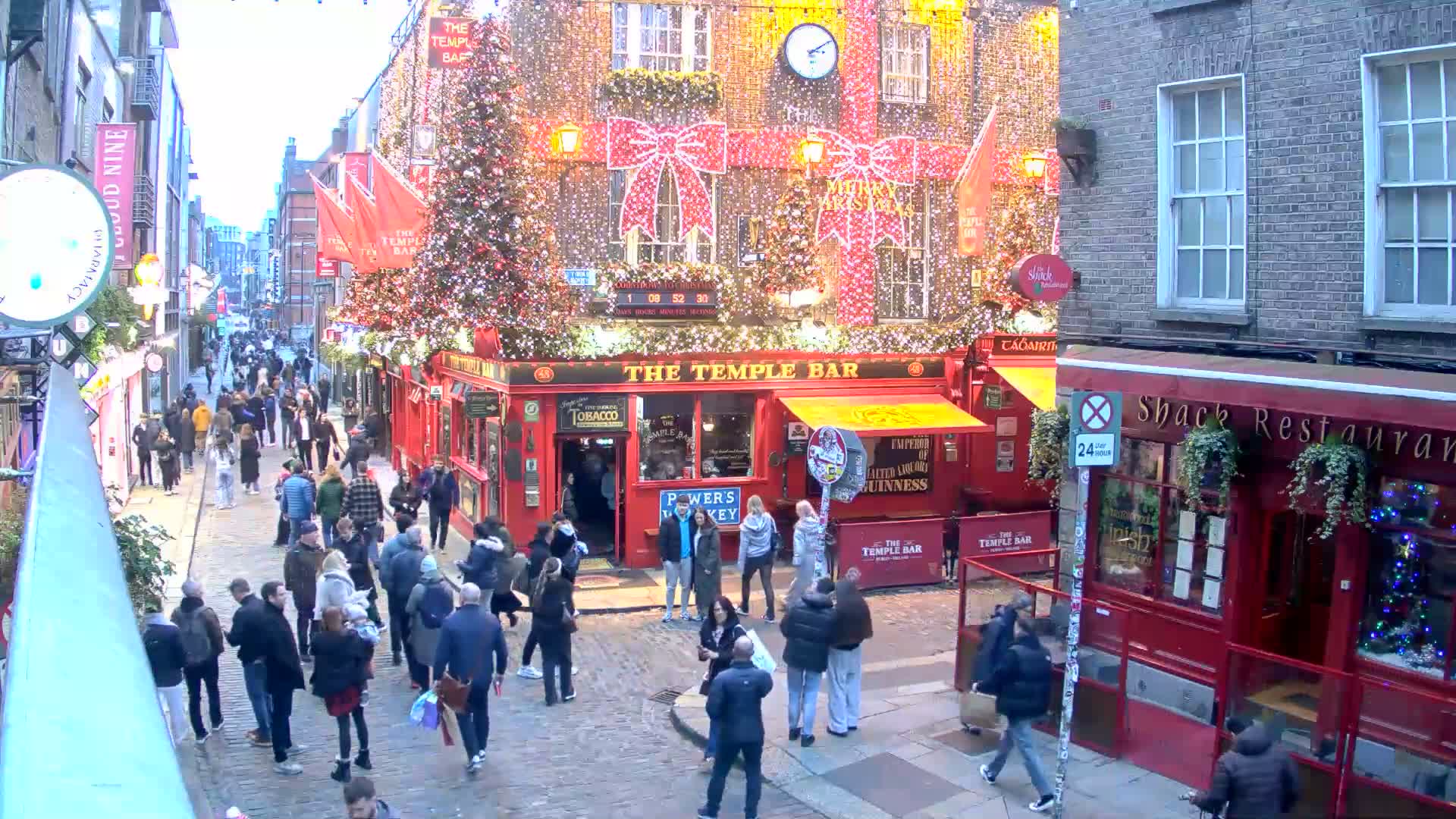 South Dublin , 45 Temple Bar Street Live Cam - Dublin,Eastern and Midland, Leinster, Ireland 