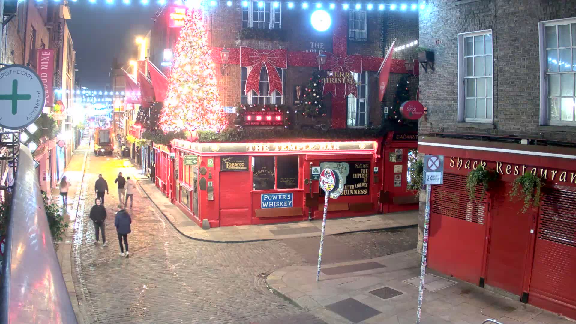 South Dublin , 45 Temple Bar Street Live Cam - Dublin,Eastern and Midland, Leinster, Ireland 