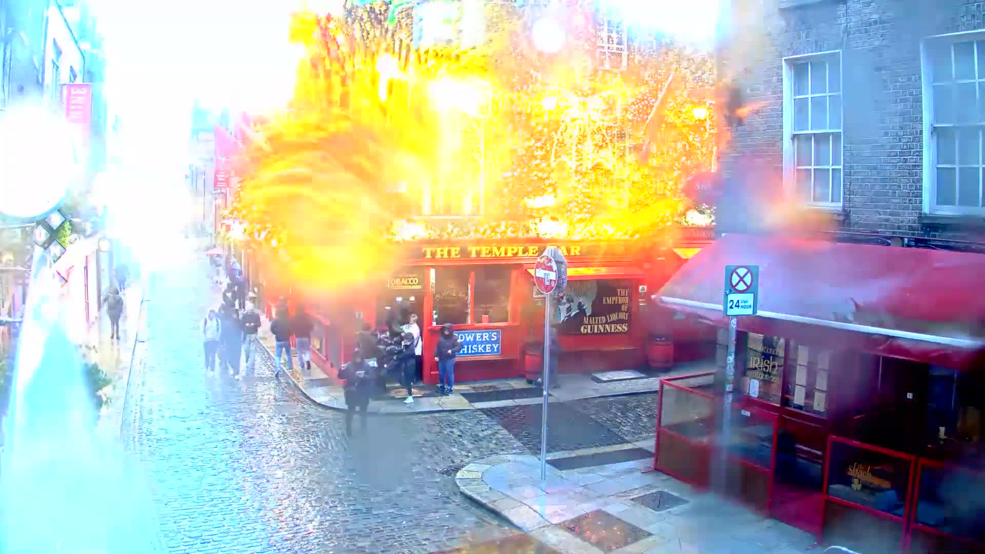 South Dublin , 45 Temple Bar Street Live Cam - Dublin,Eastern and Midland, Leinster, Ireland 